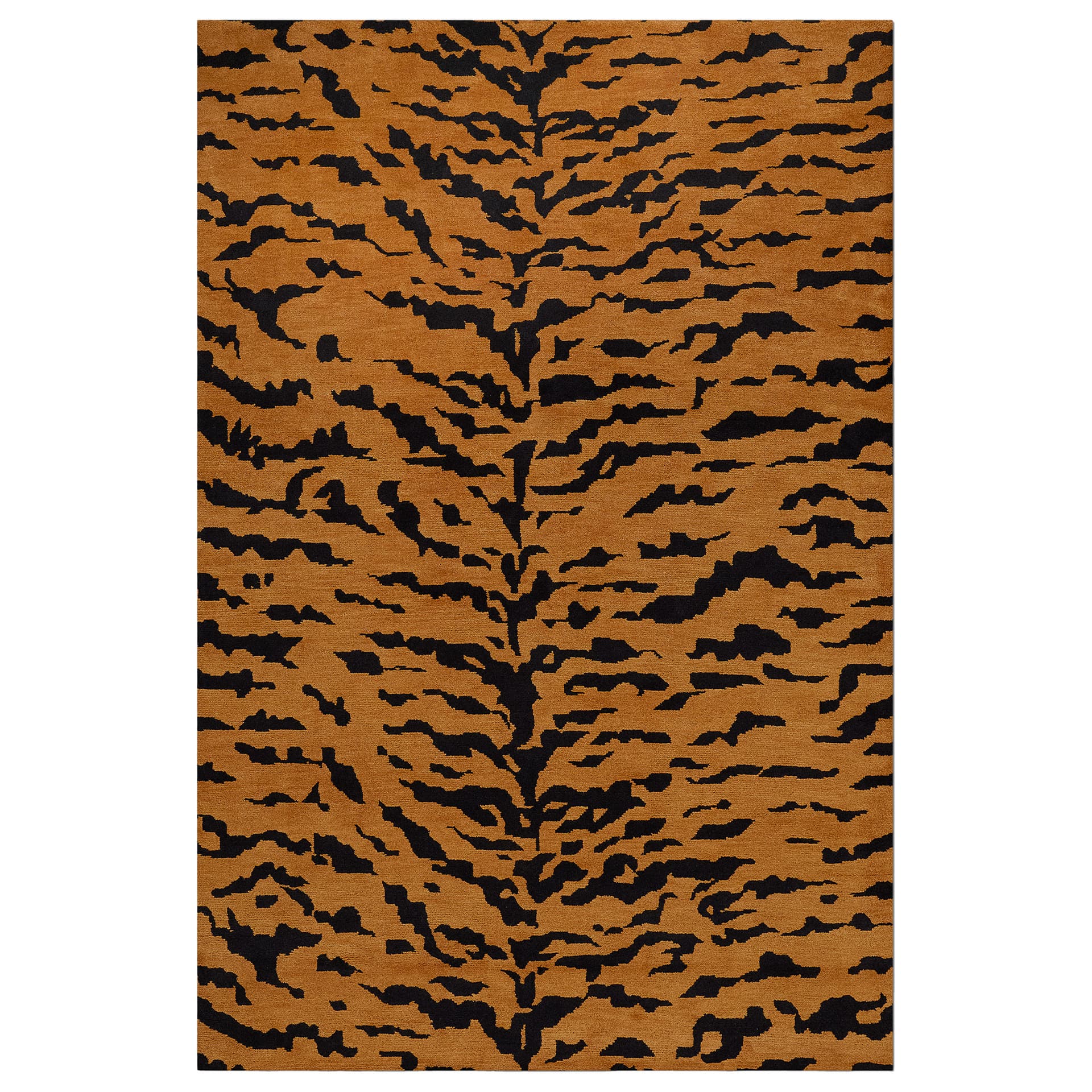 Nordic Knots - Tigris - Rust/Black 200 x 300 - Ulltepper - Jessie Andrews - Oransje - Ull