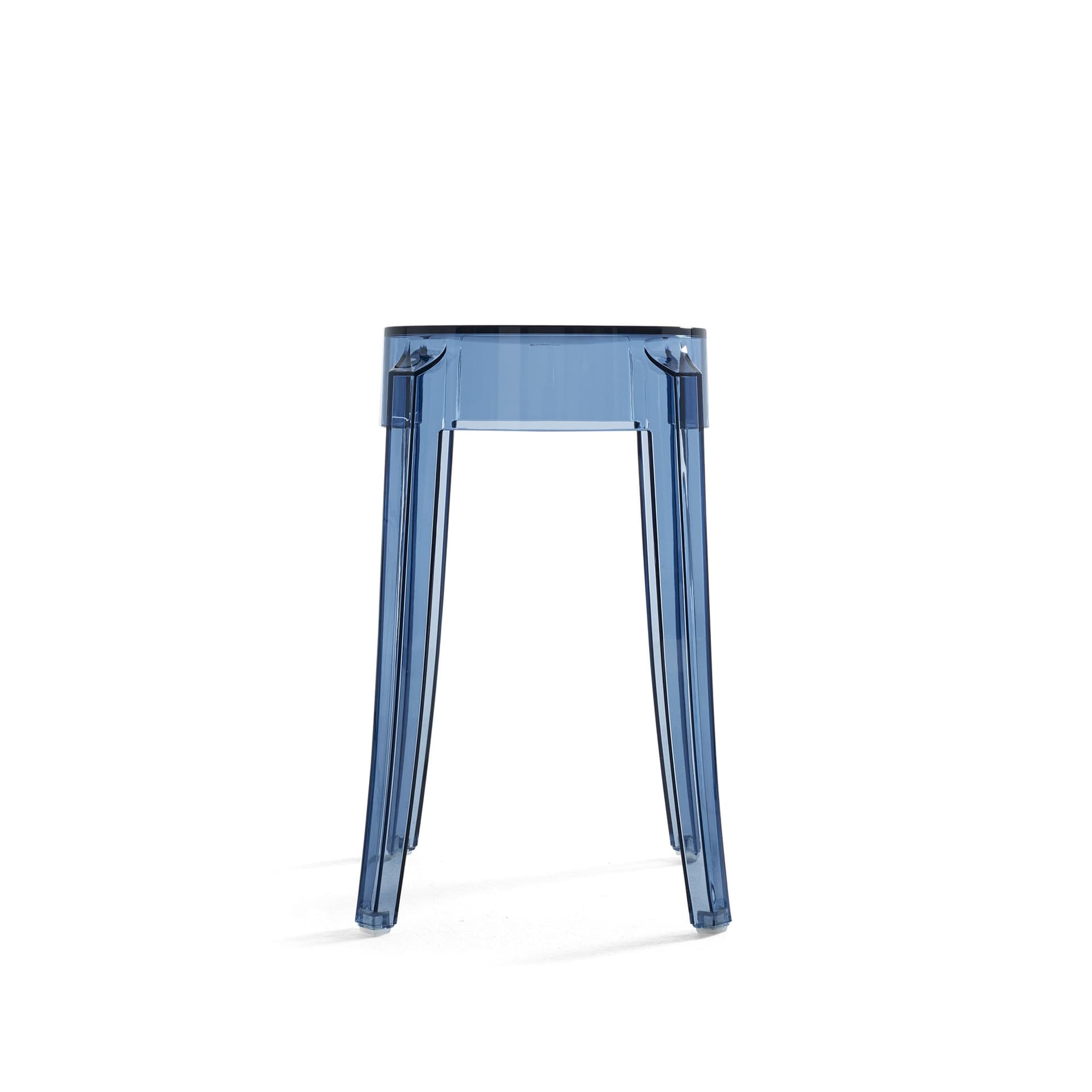Kartell - Charles Ghost "Basso" H.45 Powder Blue - Krakker - Philippe Starck - Blå - Plast
