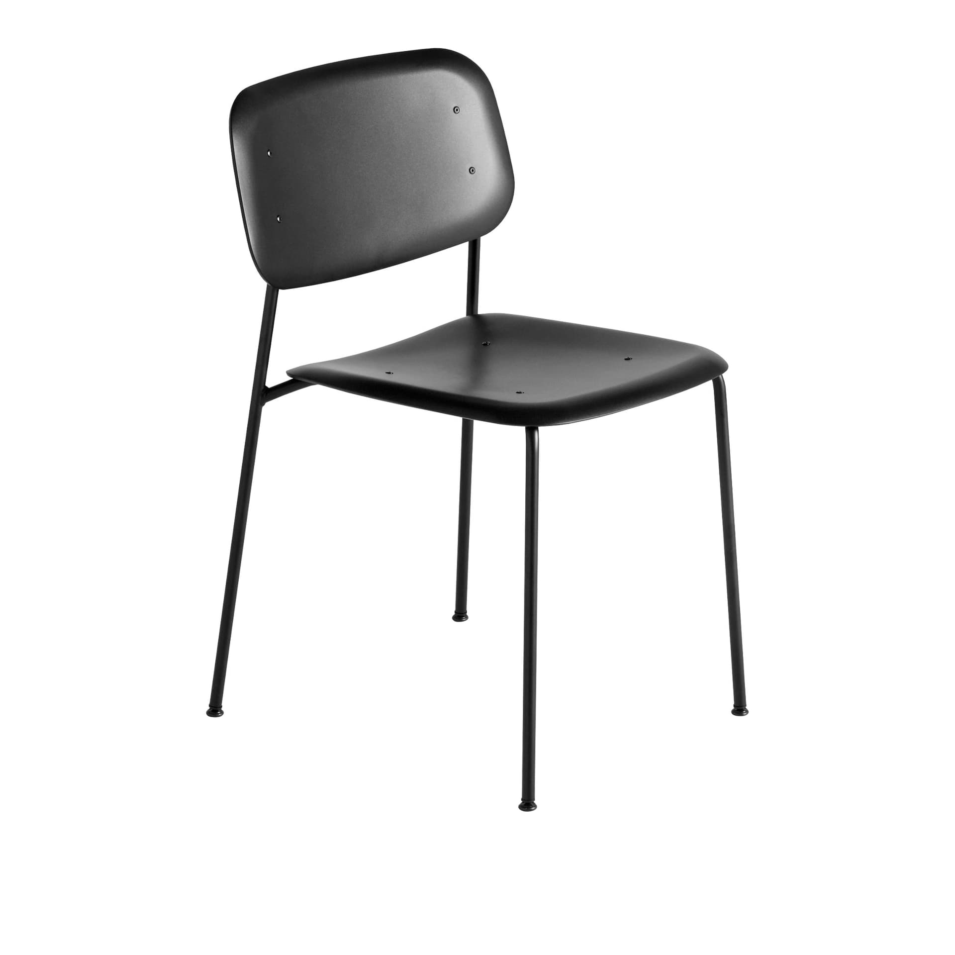 HAY - Soft Edge P10 - Black Base - Black - Spisestoler - Iskos-Berlin - Svart - Metall/Plast