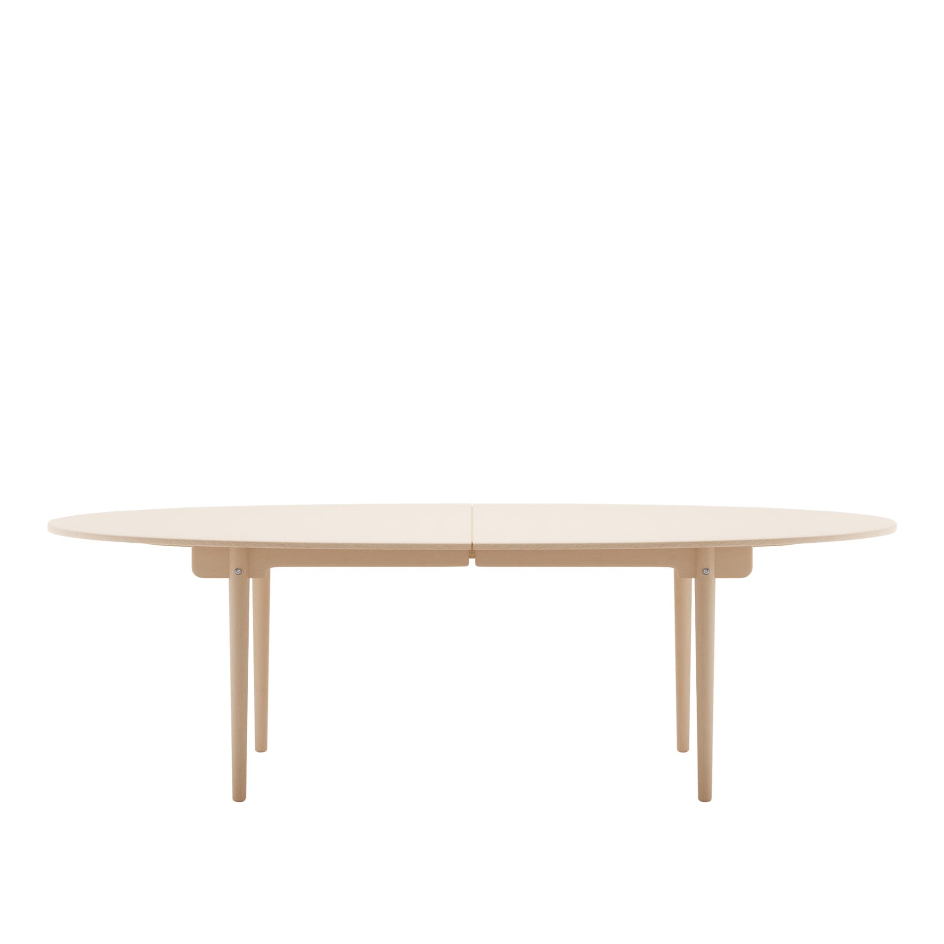 Carl Hansen - CH339, Tvålad Bok, Med plats för 2 st iläggsskivor - Spisebord - Hans J. Wegner - Tre farget - Tre