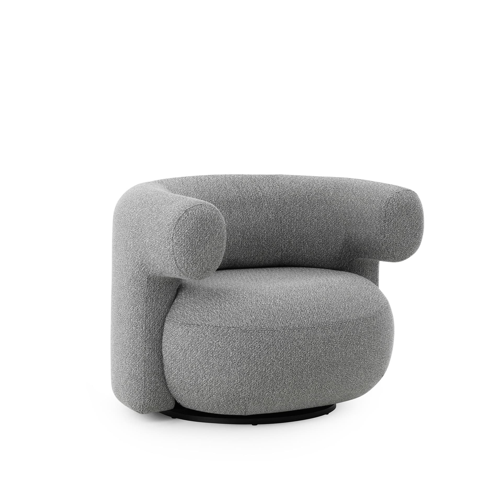 Normann Copenhagen - Burra lounge stol roterbar utomhus Wander - Utendørs lenestoler - Simon Legald - Metall
