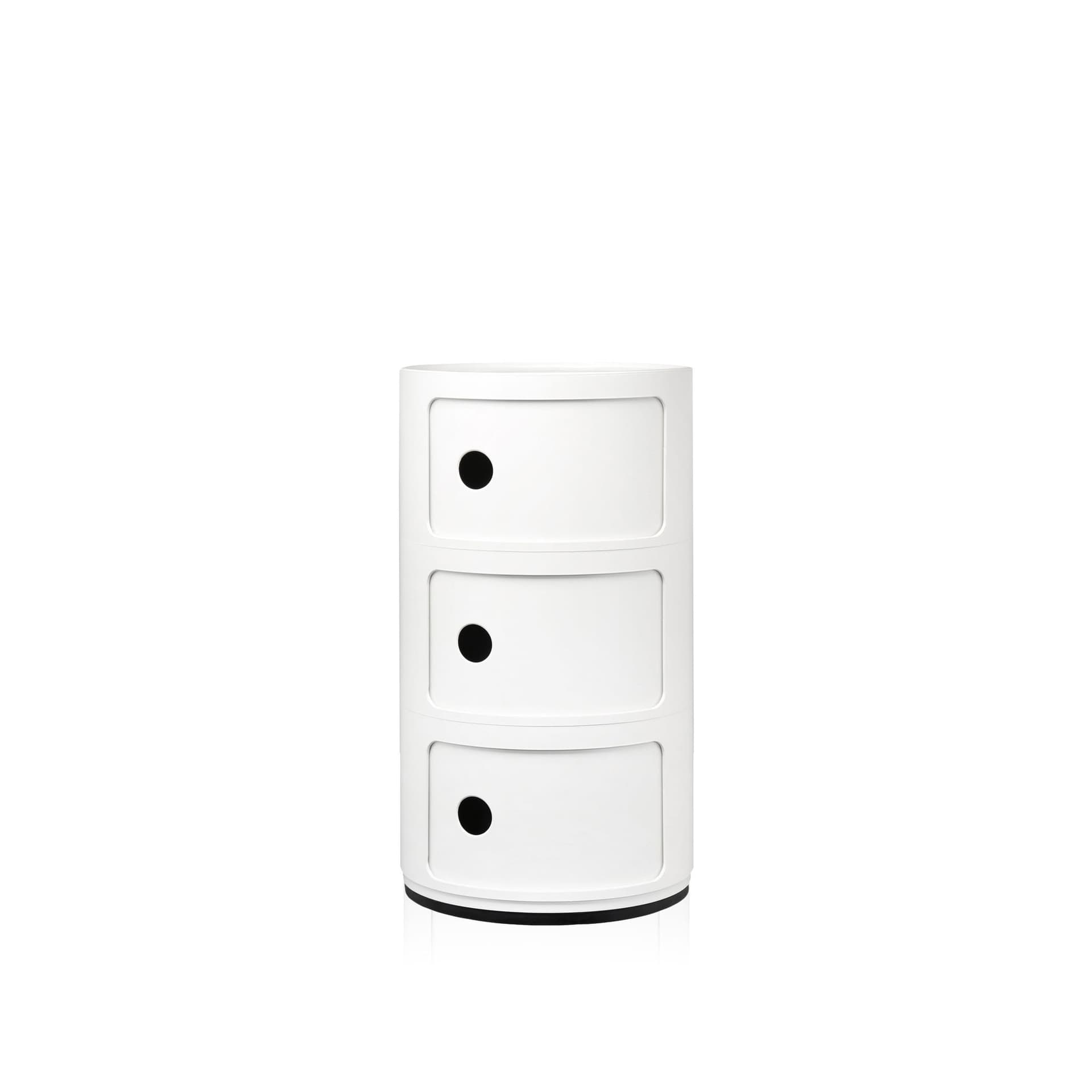 Kartell - Componibili 3 Sidebord White