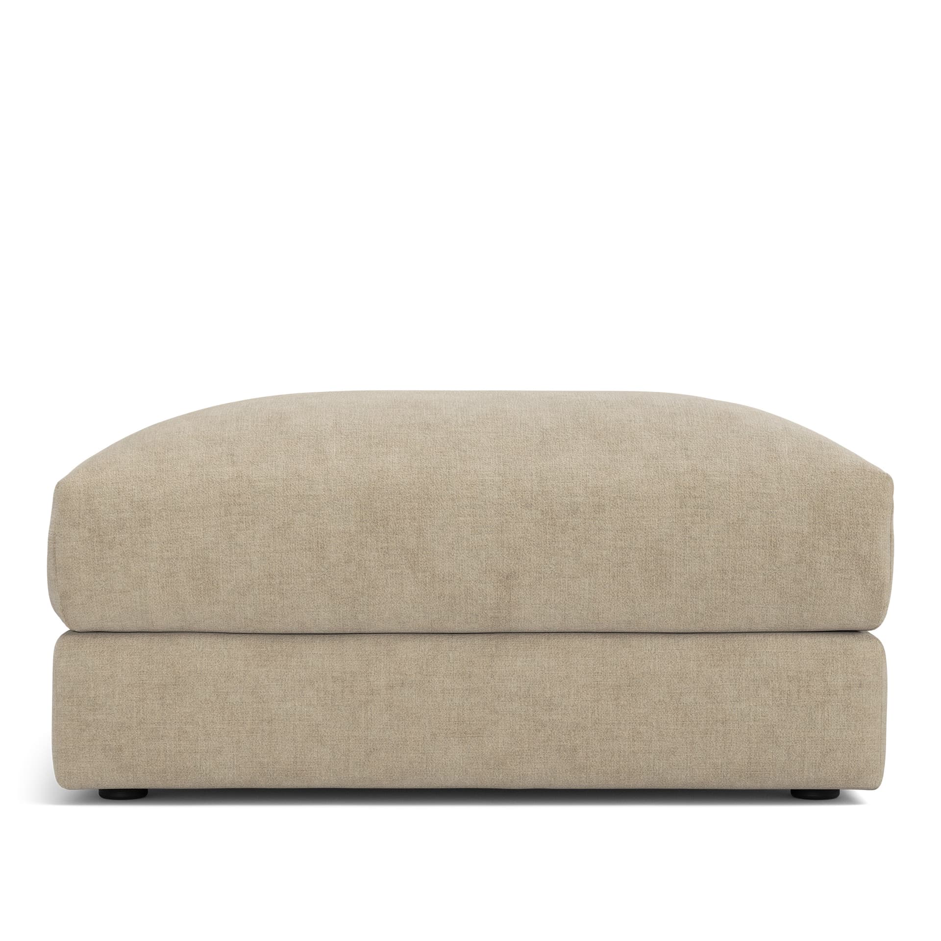 NOGA - Pavarotti Ottoman Sienna Tonal 01 - Skamler & Taburetter - Hvit