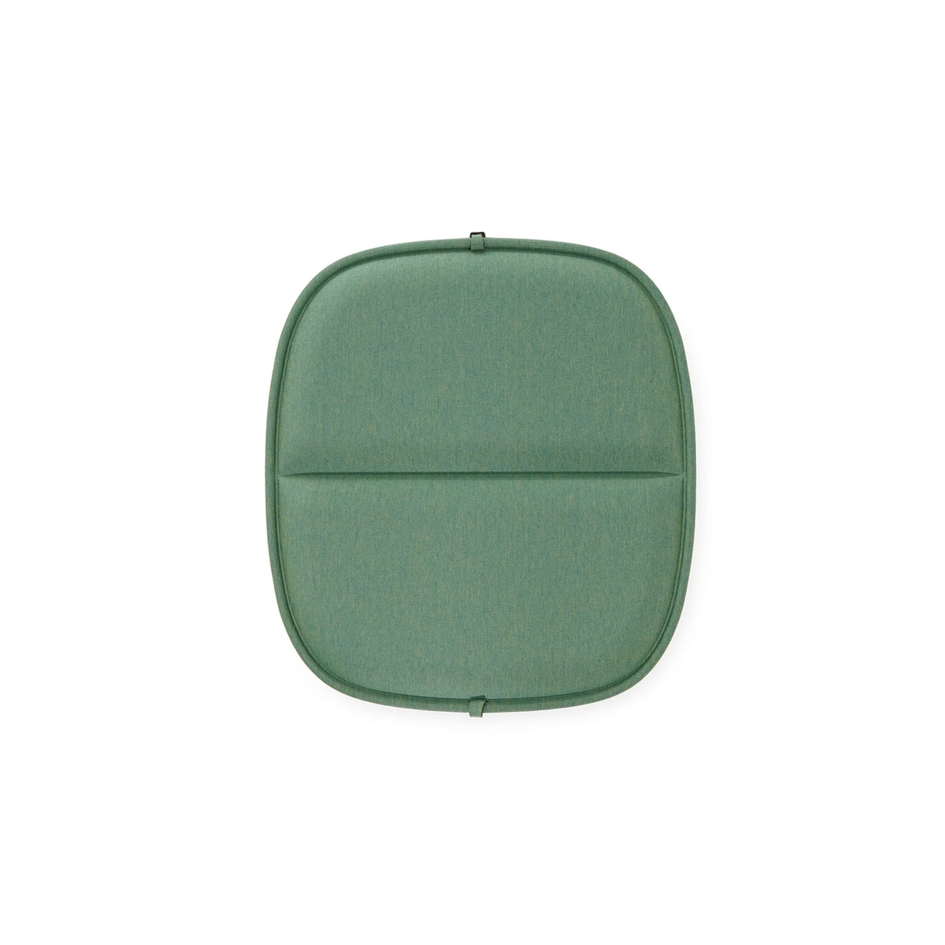 Kartell - Hiray Armchair Cushion Verde Scuro Dark Green - Dyner & puter - Ludovica + Roberto Palomba - Grønn - Tekstilmateriale/Plast