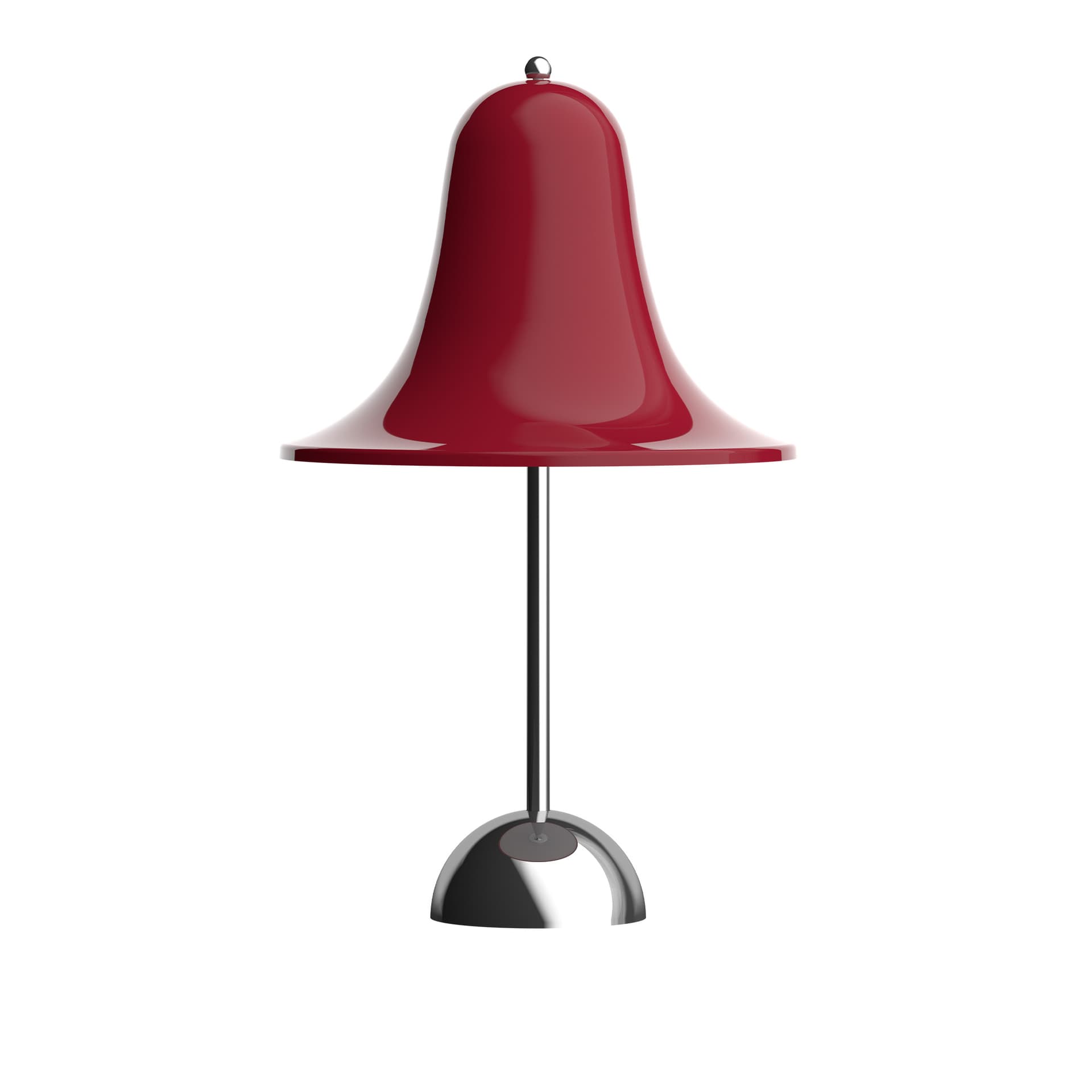 Verpan - Pantop batteridrevet bordlampe kirsebærrød