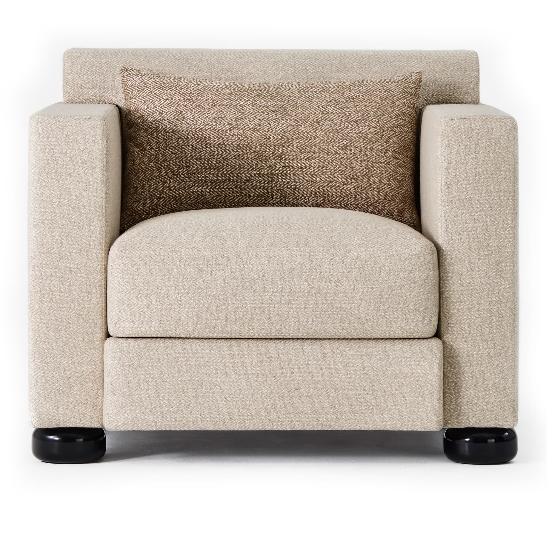 NOGA - Don lenestol Designer’s Choice A - Lenestoler - Daniel Östman - Beige - Tekstilmateriale
