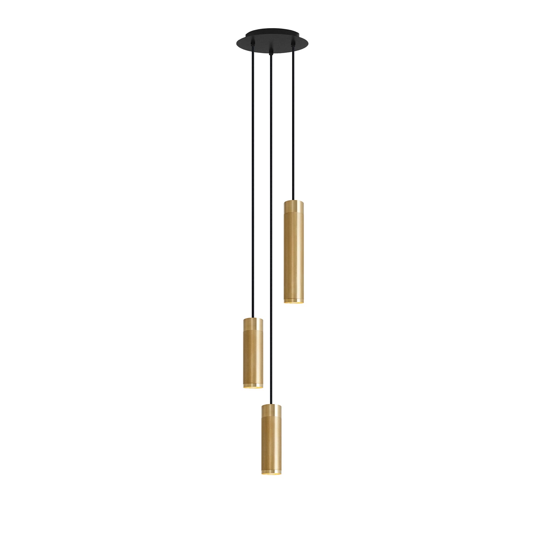 Thorup Copenhagen - Thorup Copenhagen Pendant Cluster Lamp Small, Brass - Klyngependler - Kasper Thorup - Gull - Metall