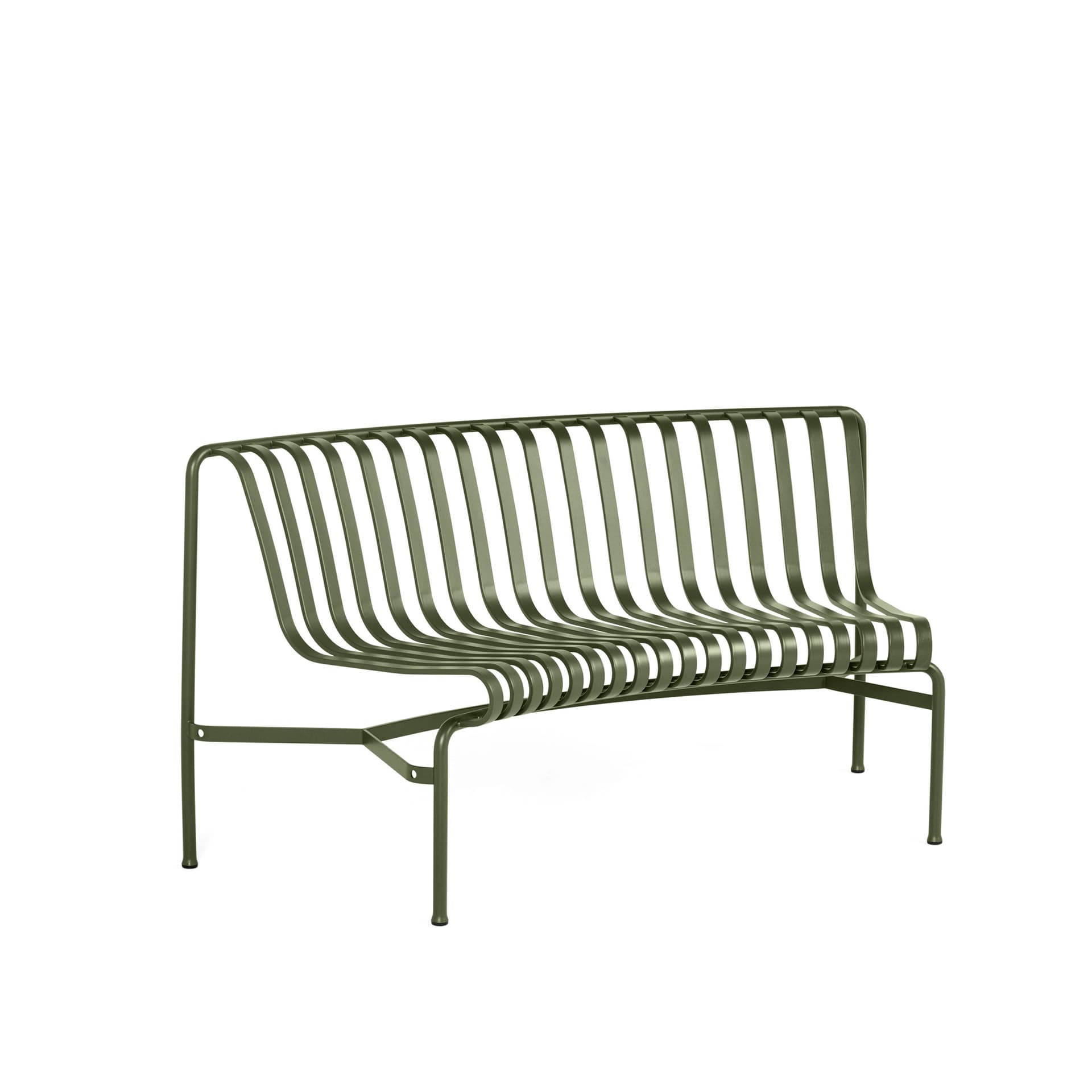 HAY - Palissade Park Dining Bench - Olive In - Hagebenker & sofaer - Ronan & Erwan Bouroullec - Grønn