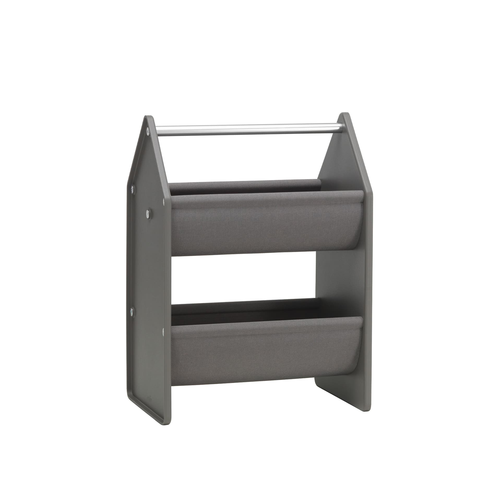 Vitra - Drop Box förvaring Dark Grey RE - Kurver og bokser - Konstantin Grcic - Grå - Metall/Plast