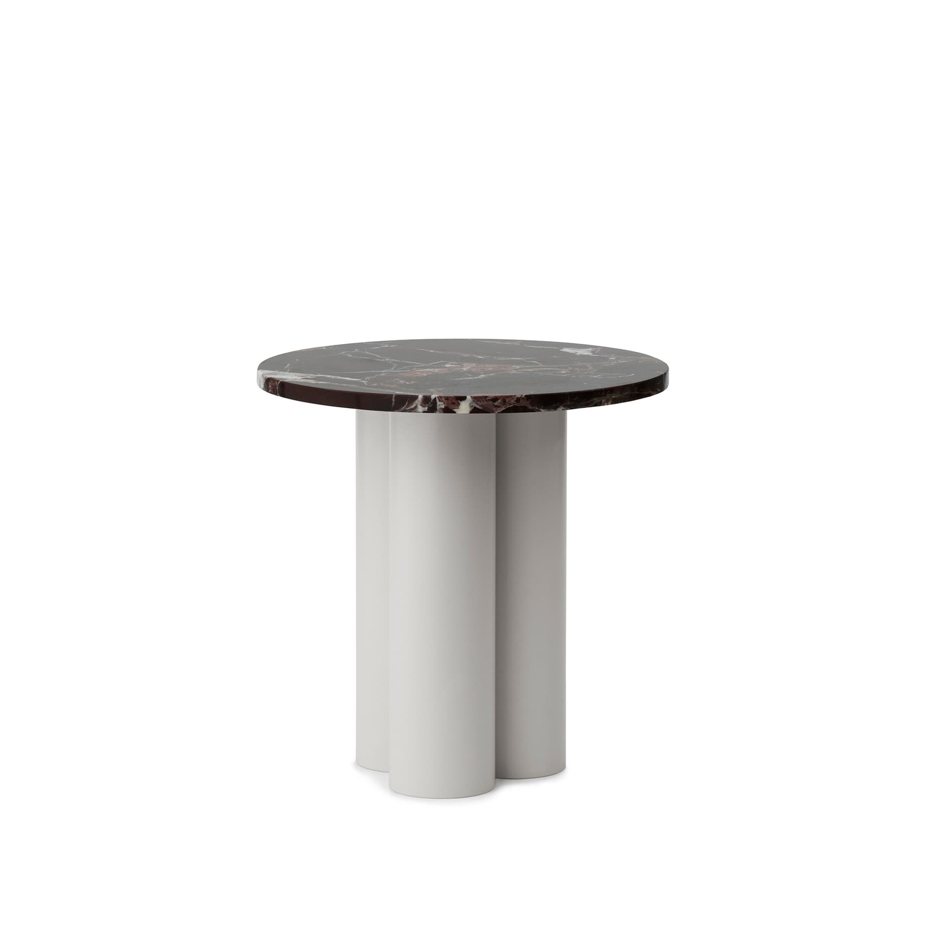 Normann Copenhagen - Dit Table Sand - Rosso Levanto - Småbord & sidebord - Svart - Metall/Stein