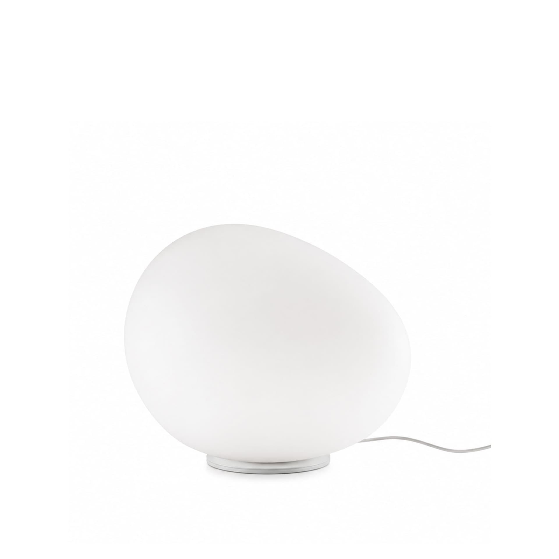 Foscarini - Gregg Midi bordlampe dimmer white - Bordlamper - Ludovica & Roberto Palomba - Hvit - Glass