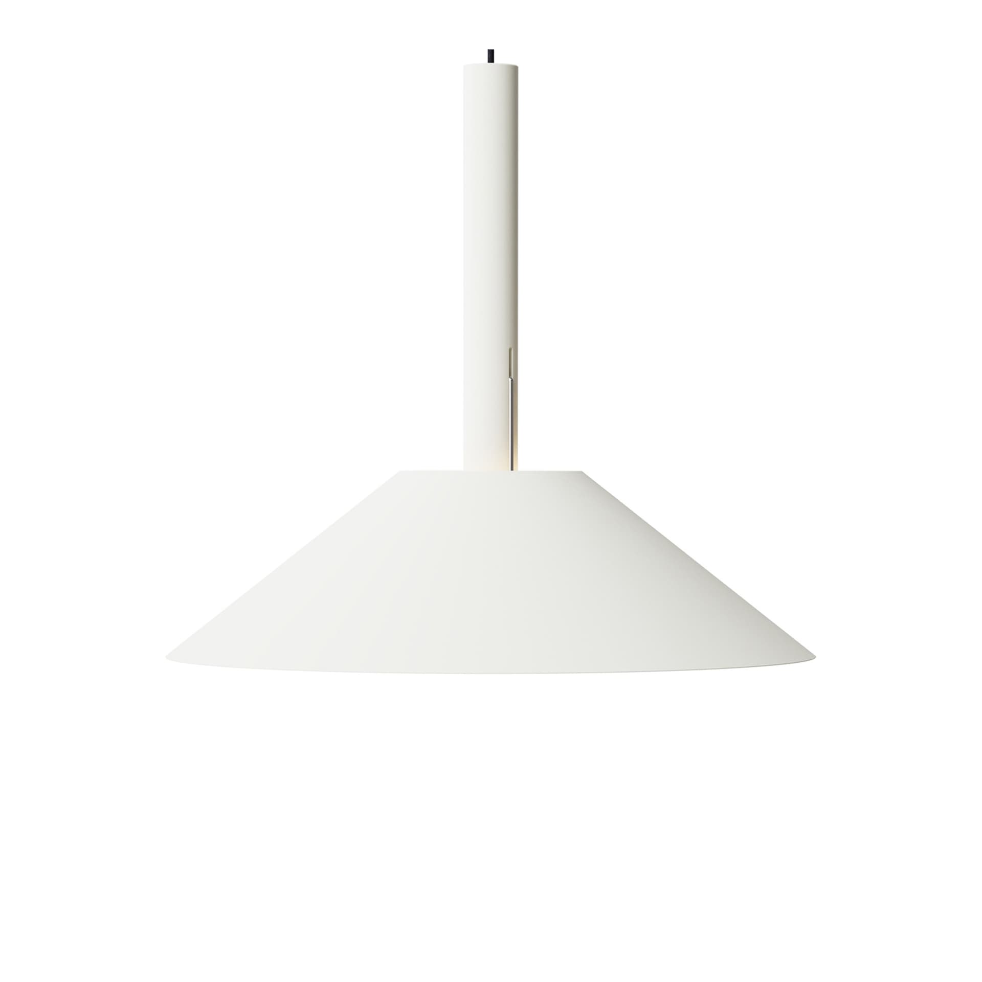 NINE - Hook - Pendant Large White - Pendellamper - Alexandra Gerber - Hvit - Metall
