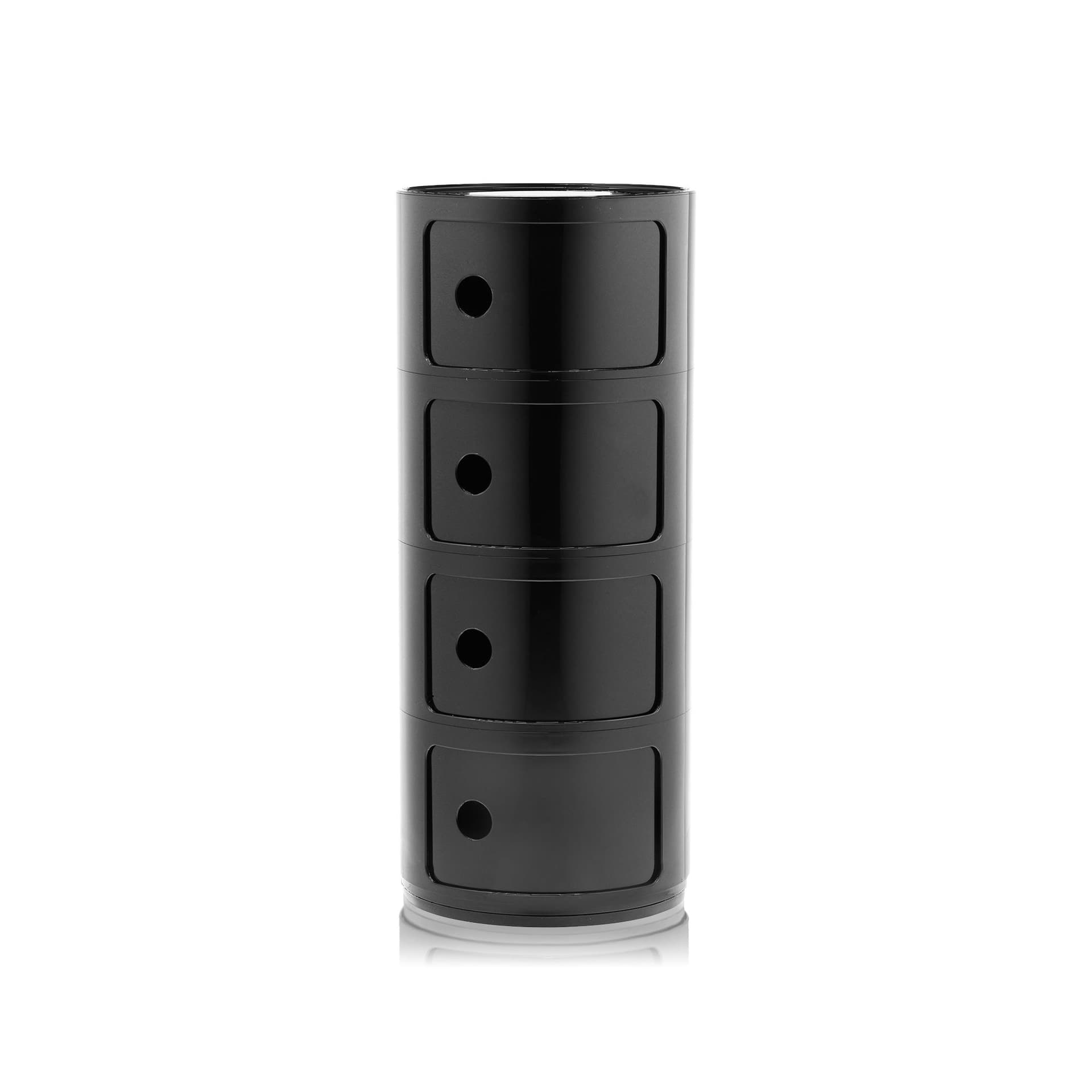 Kartell - Componibili 4 Sidebord Black