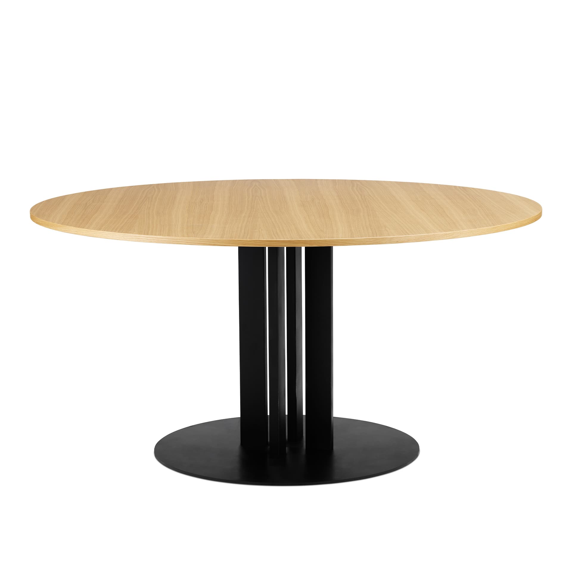 Normann Copenhagen - Scala Table H75 Ø150 cm Oak - Spisebord - Simon Legald - Tre farget - Metall/Tre