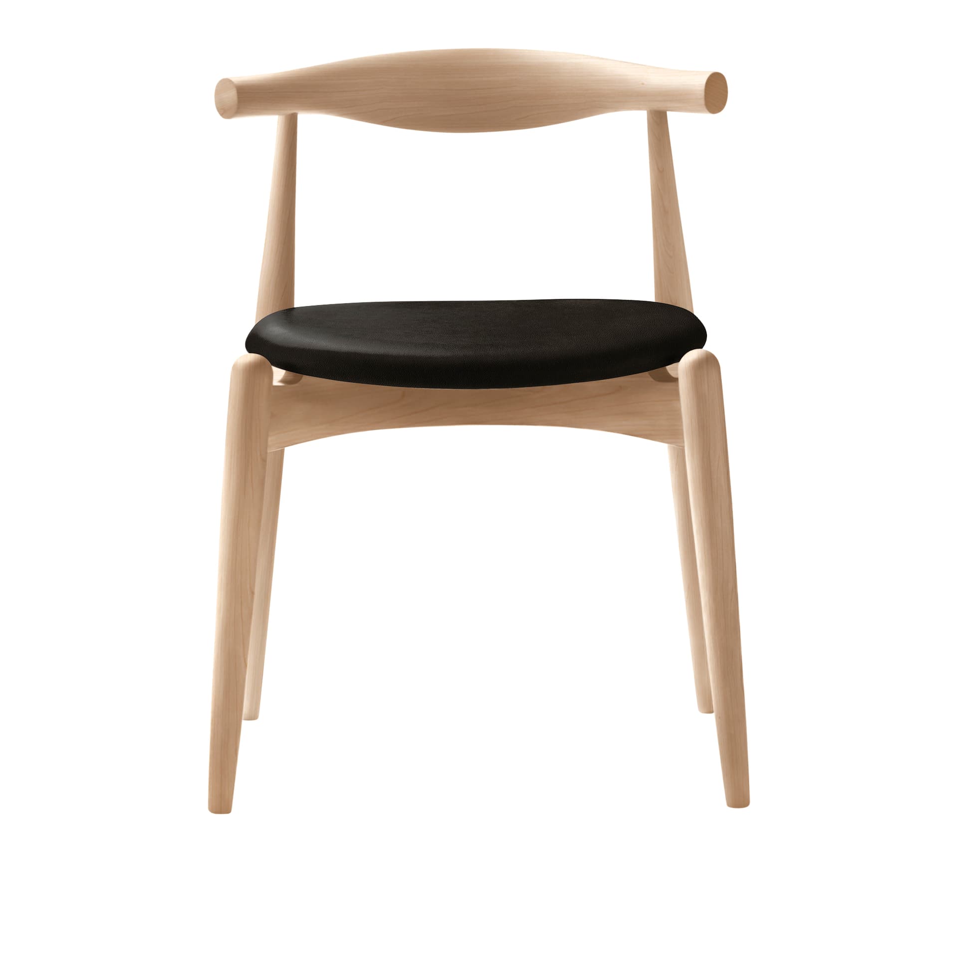 Carl Hansen - CH20, Oljad Bok, Lädergrupp B Thor - 301 - Spisestoler - Hans J. Wegner - Tre farget - Tre