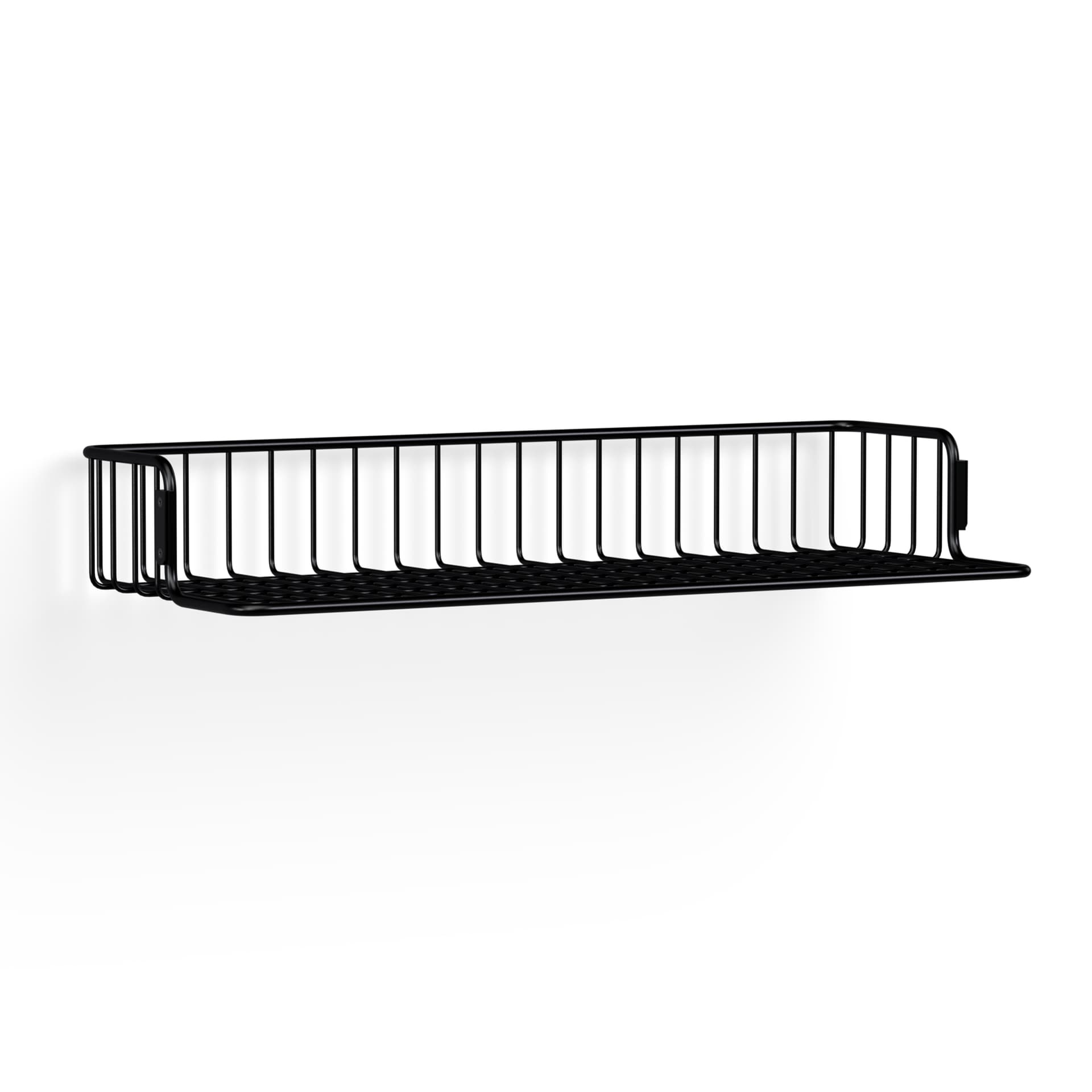 HAY - Pier System Wire Shelf - Black Powder Coated Steel - Hyller & Hyllesystemer - Svart - Metall