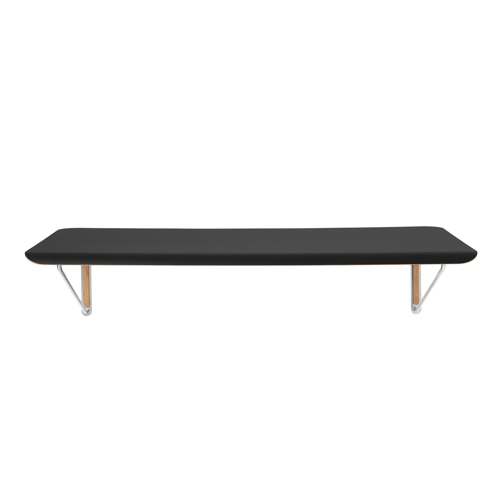 Carl Hansen - AB019 Wall Desk 120 x 60 cm Oak Oil/Laminate Fenix 0720 Nero Ing - Skrivebord - Anker Bak - Tre farget - Tre