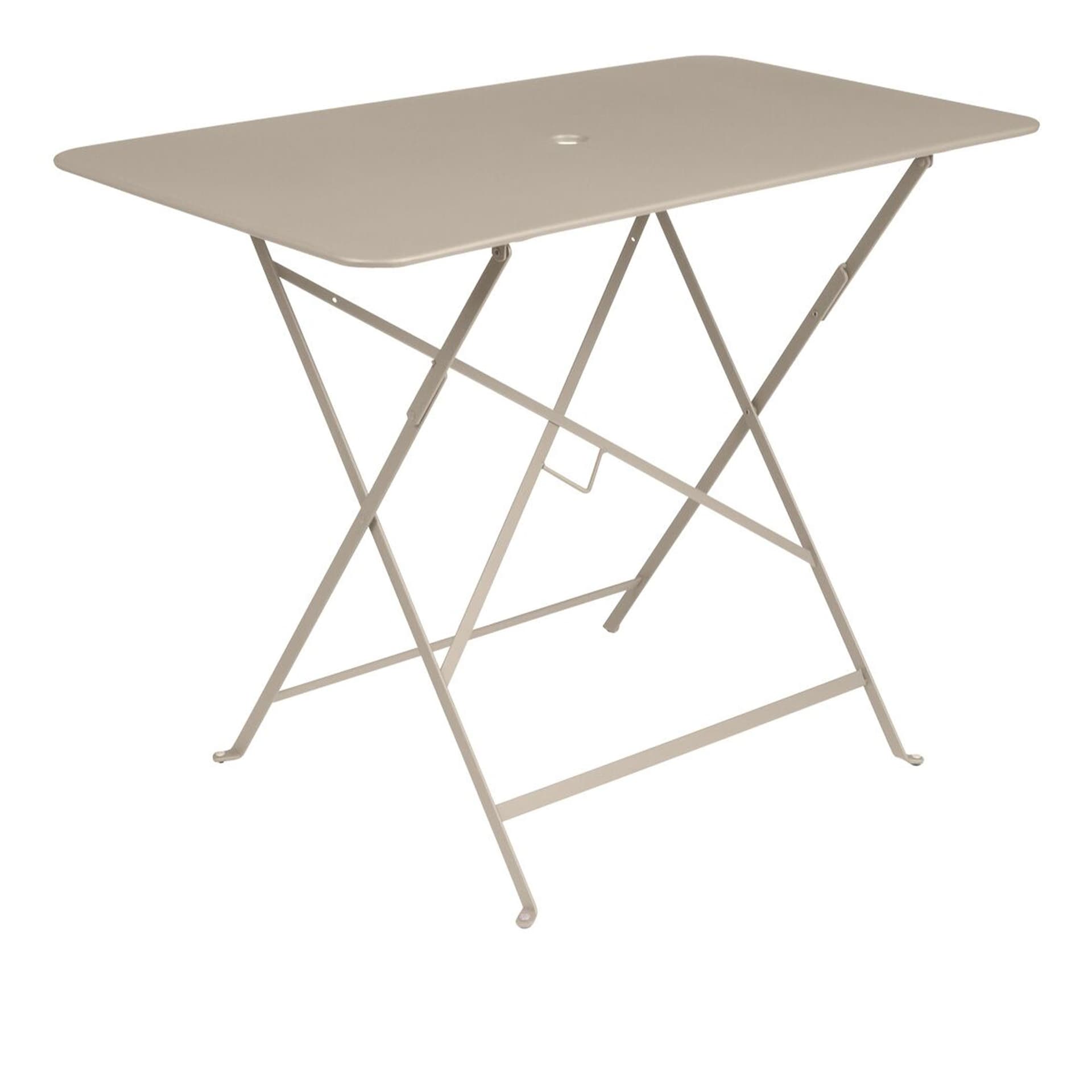 Fermob - Bistro Table 97 x 57 cm, Nutmeg - Utendørs spisebord - Beige - Metall