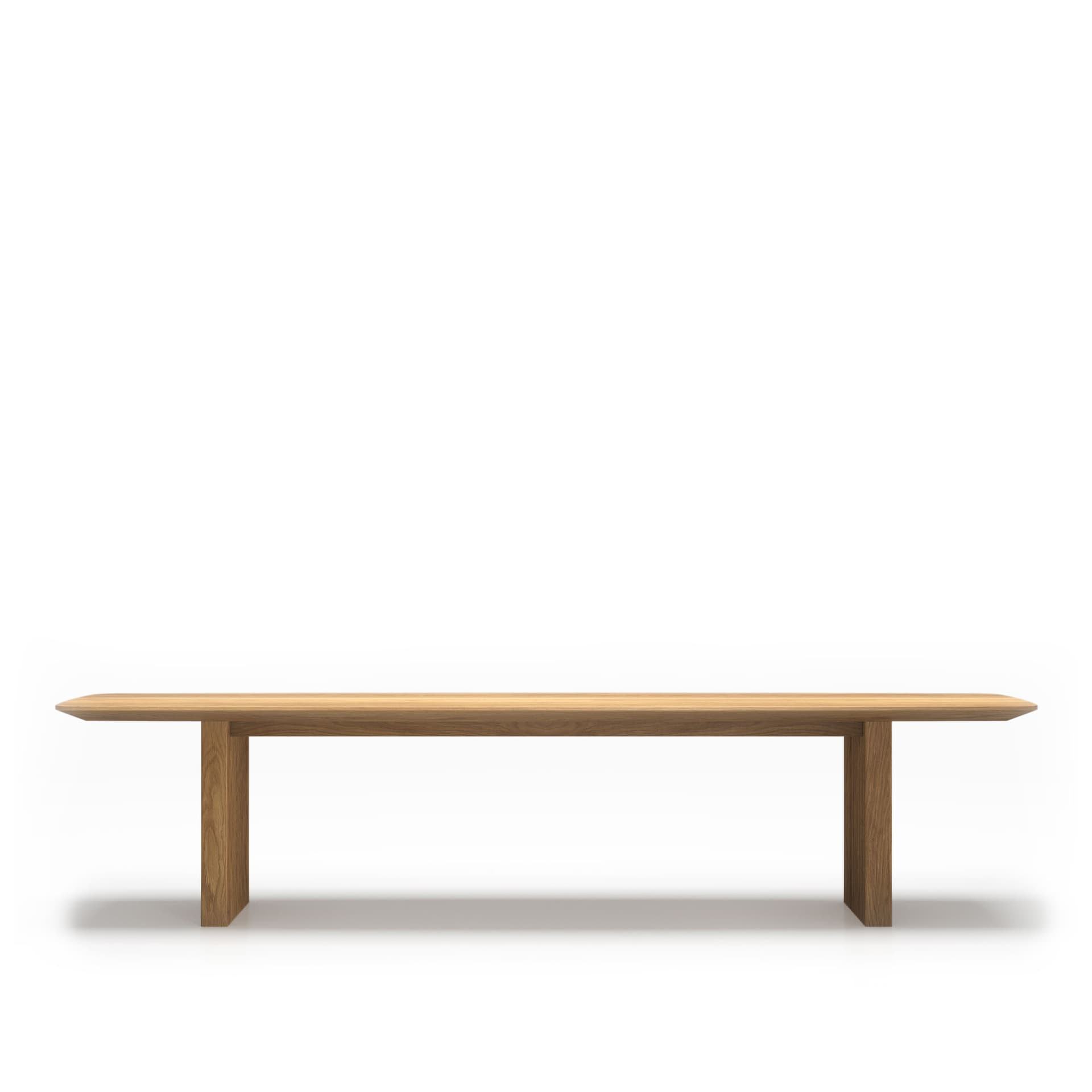 Dk3 - Ten Bench L180 x W42 x H45 cm   Oak - oil - Benker - Christian Troels and Jacob Plejdrup - Beige - Tre