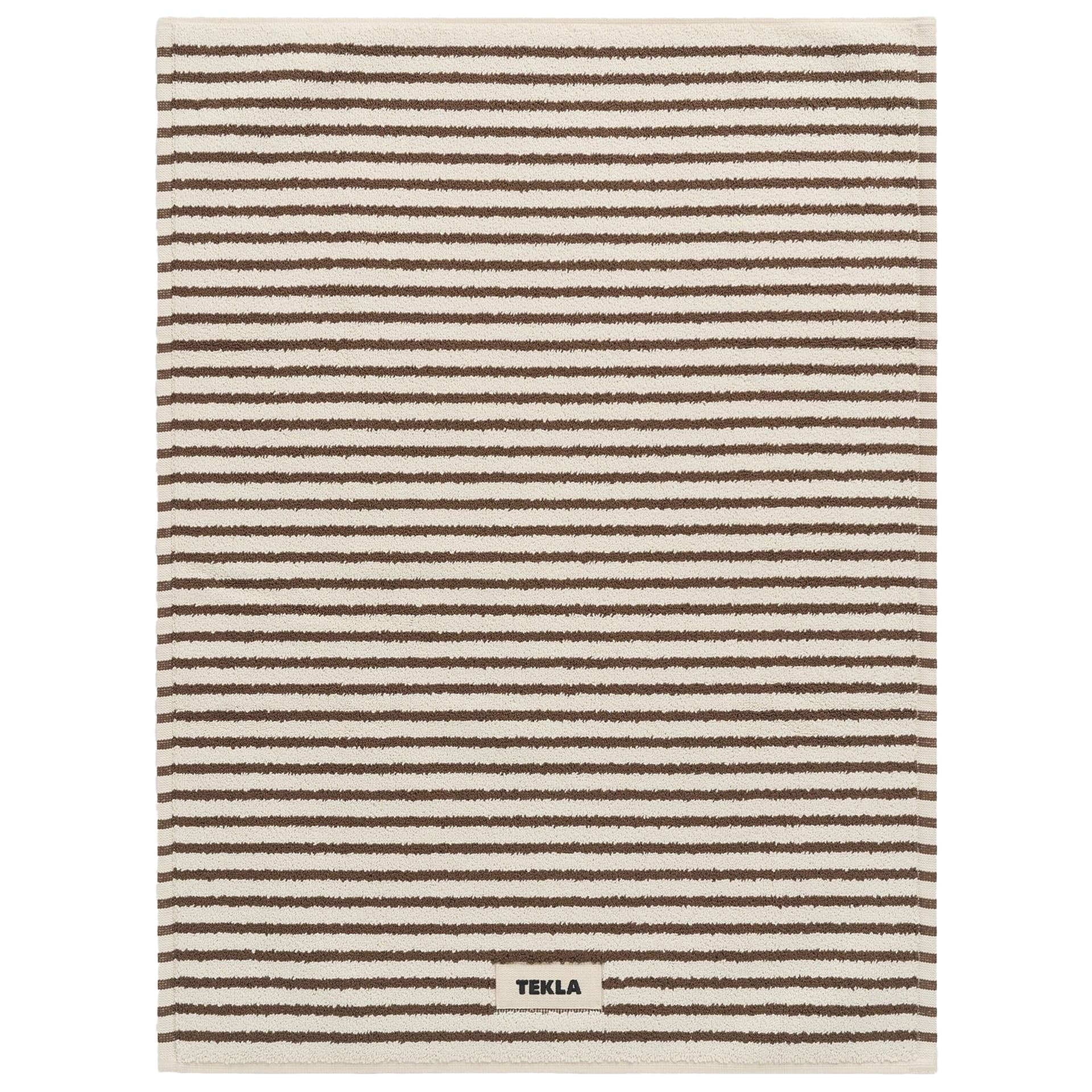 Tekla - Bath Mat Stripes Kodiak Stripes - Baderomsmatter