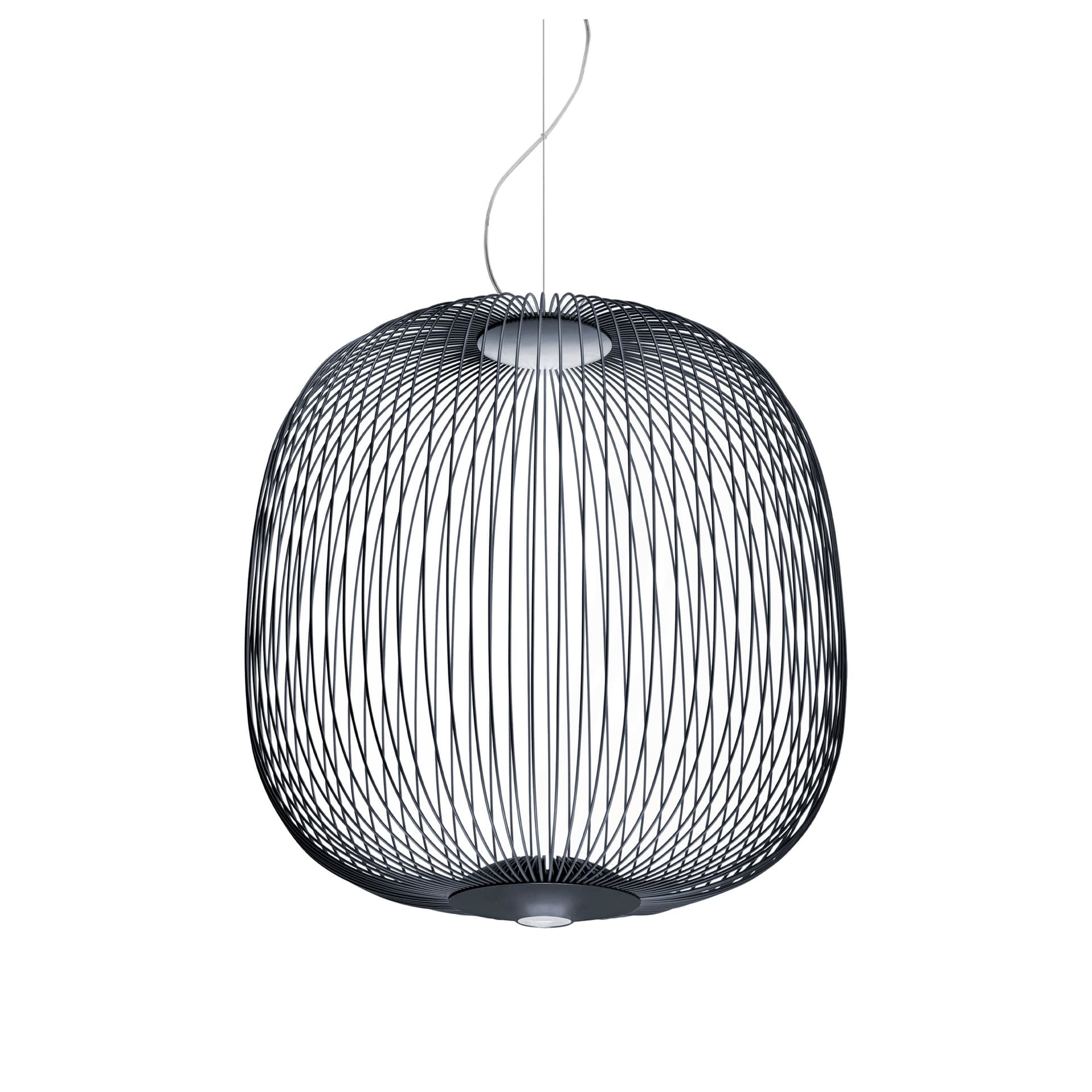 Foscarini - Spokes 2 LED Pendel Dimmbar Grafitt