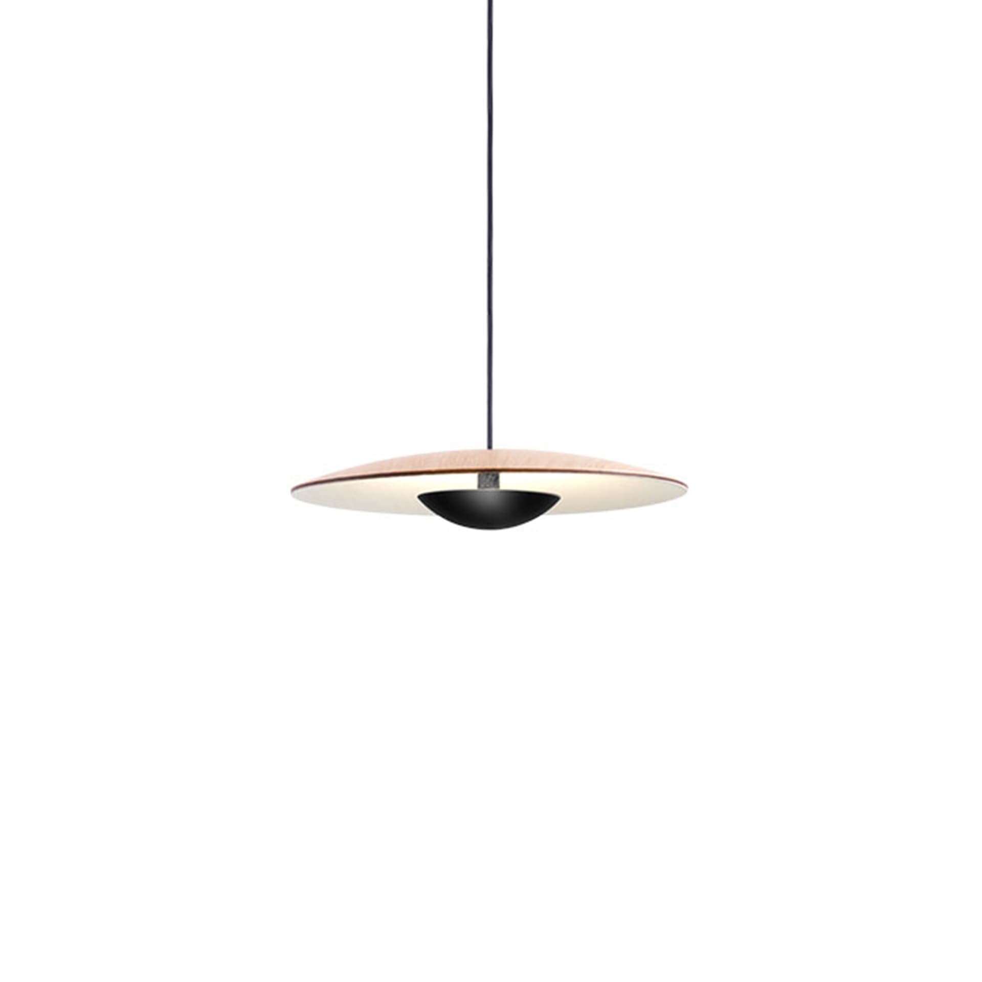 Marset - Ginger 20 - Oak, White - Pendellamper - Joan Gaspar - Tre farget