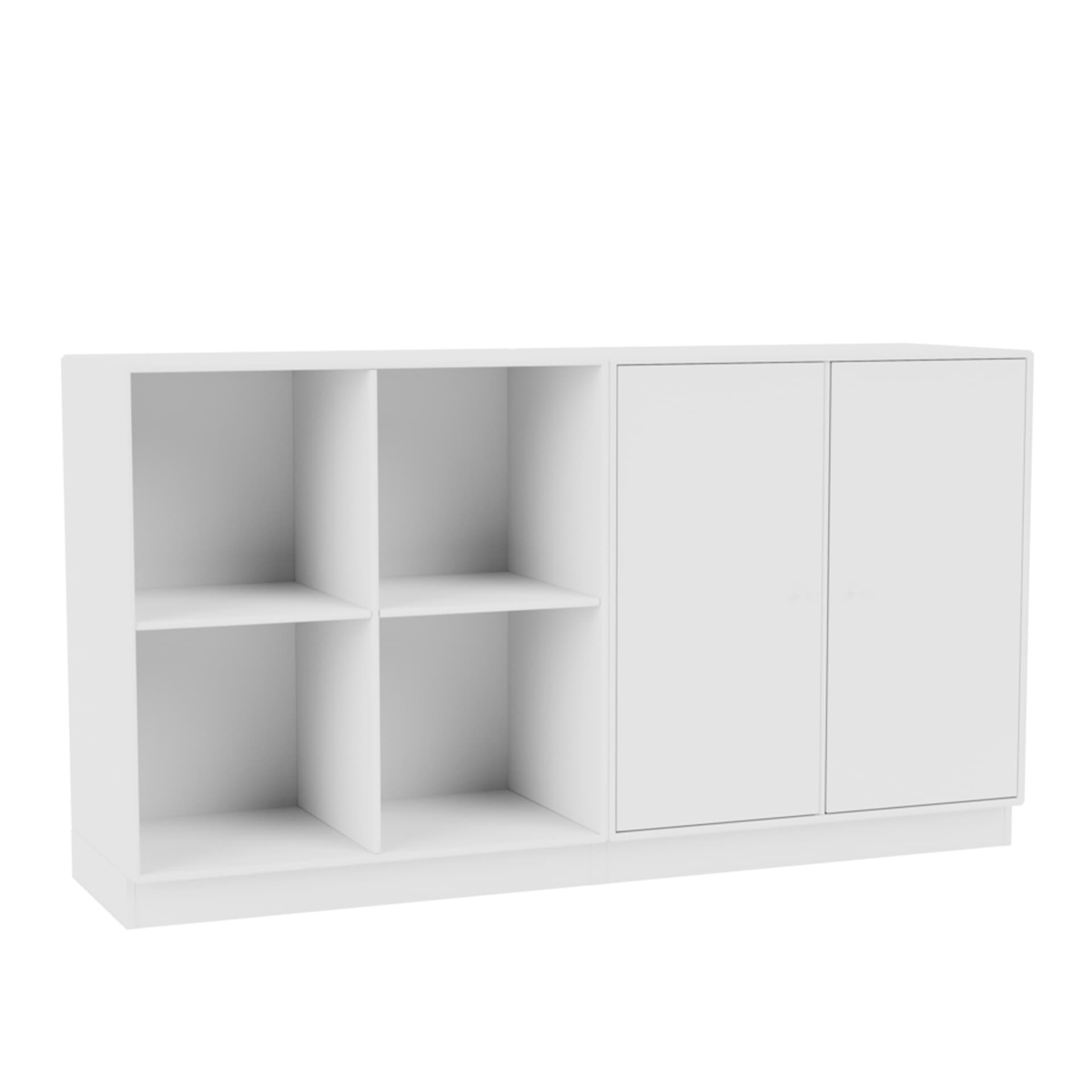Montana - Pair Classic Sideboard, Plinth H7 cm - New White - Sideboards - Peter J. Lassen - Hvit - Tre