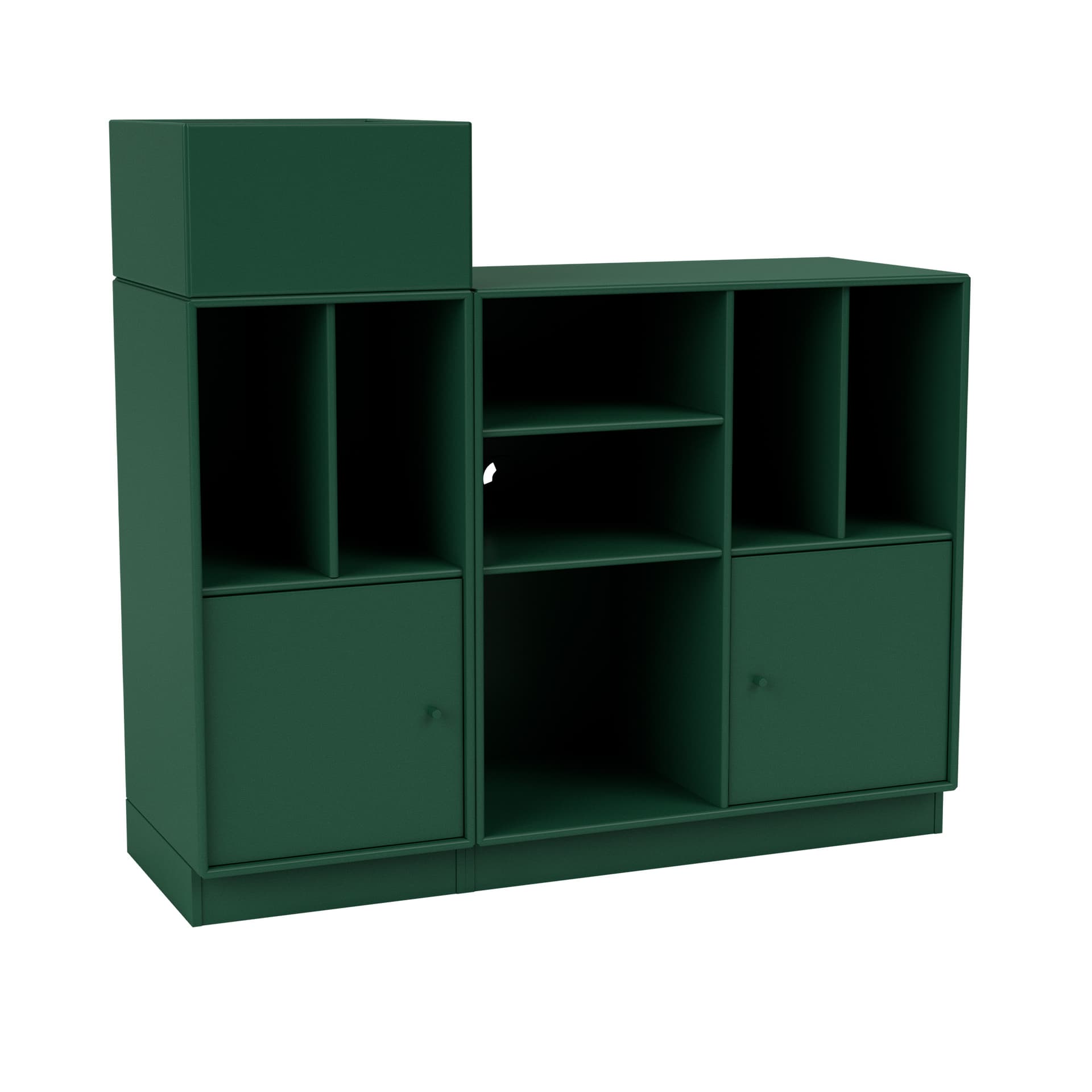 Montana - SPIN III Vinyl Storage, 07-Plinth 7 cm, 136 Pine - Oppbevaringsskap - Peter J. Lassen - Grønn