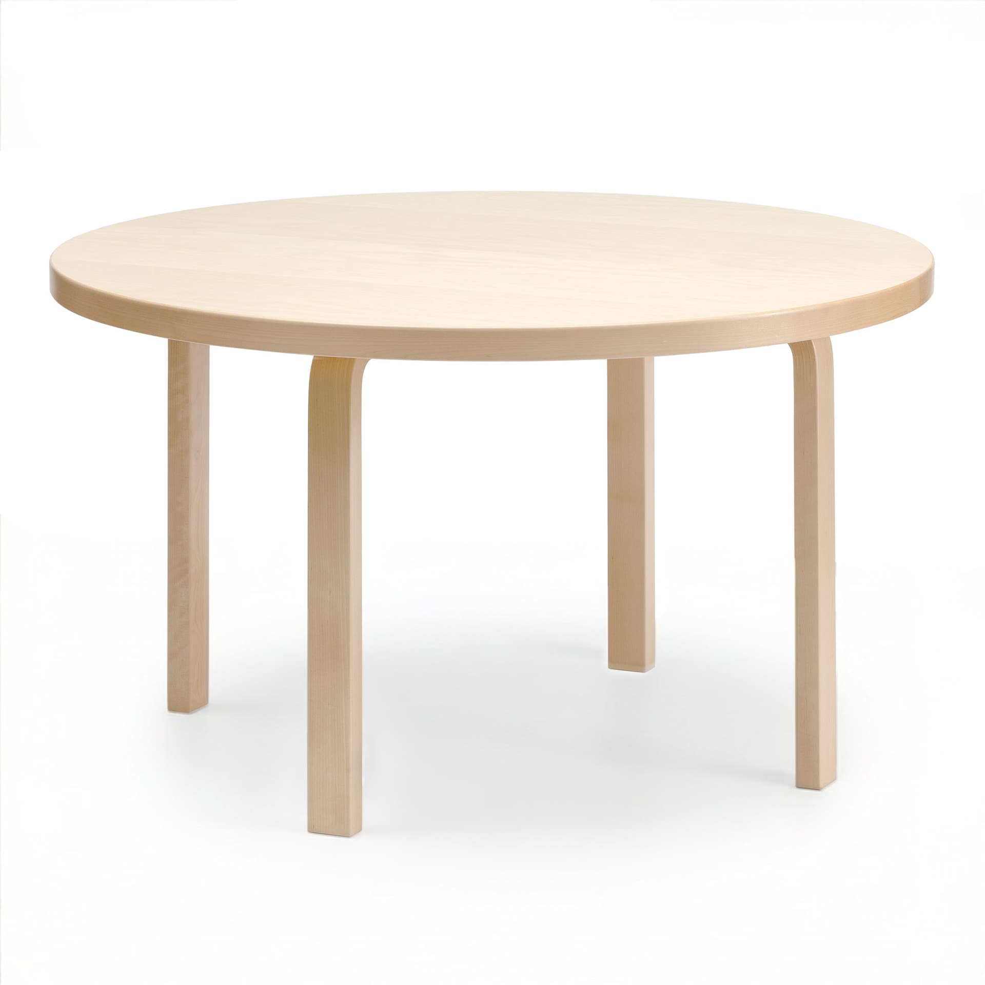 Artek - Aalto Bord 91 - Klarlackad Björkfanér - Spisebord - Alvar Aalto - Tre farget - Tre