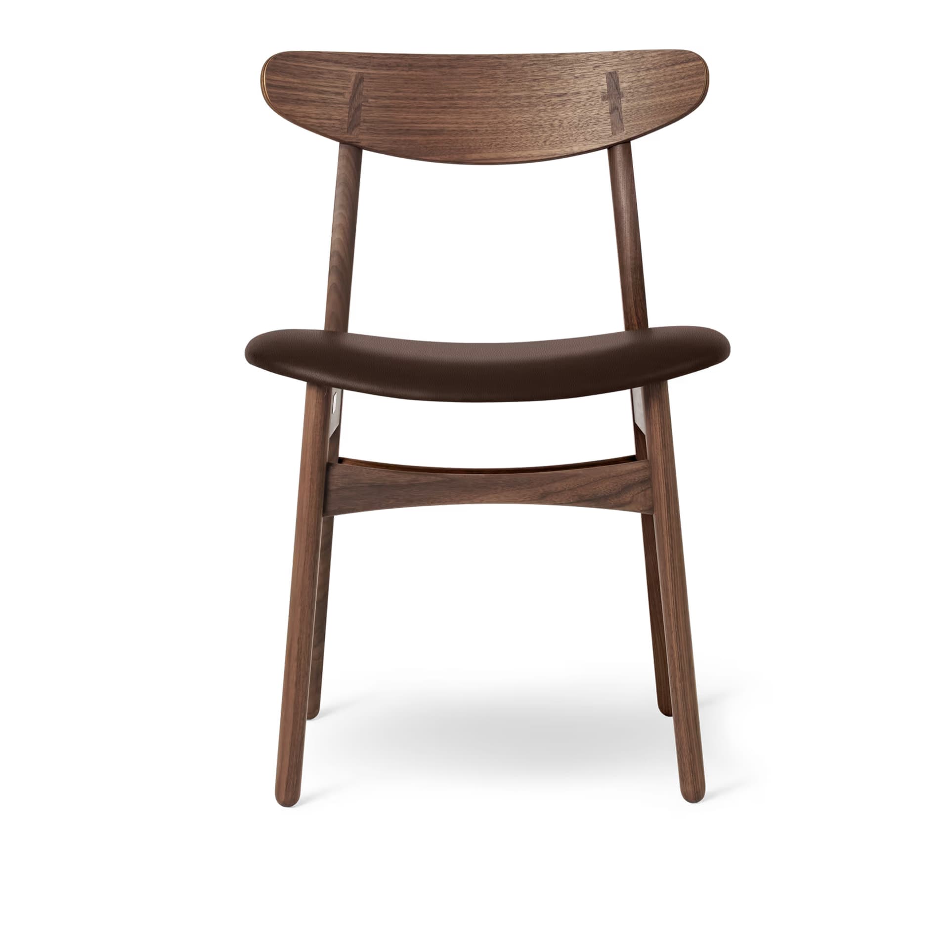 Carl Hansen - CH30P Walnut Oil Thor 306 Foam: HR - Spisestoler - Hans J. Wegner - Tre farget - Tre