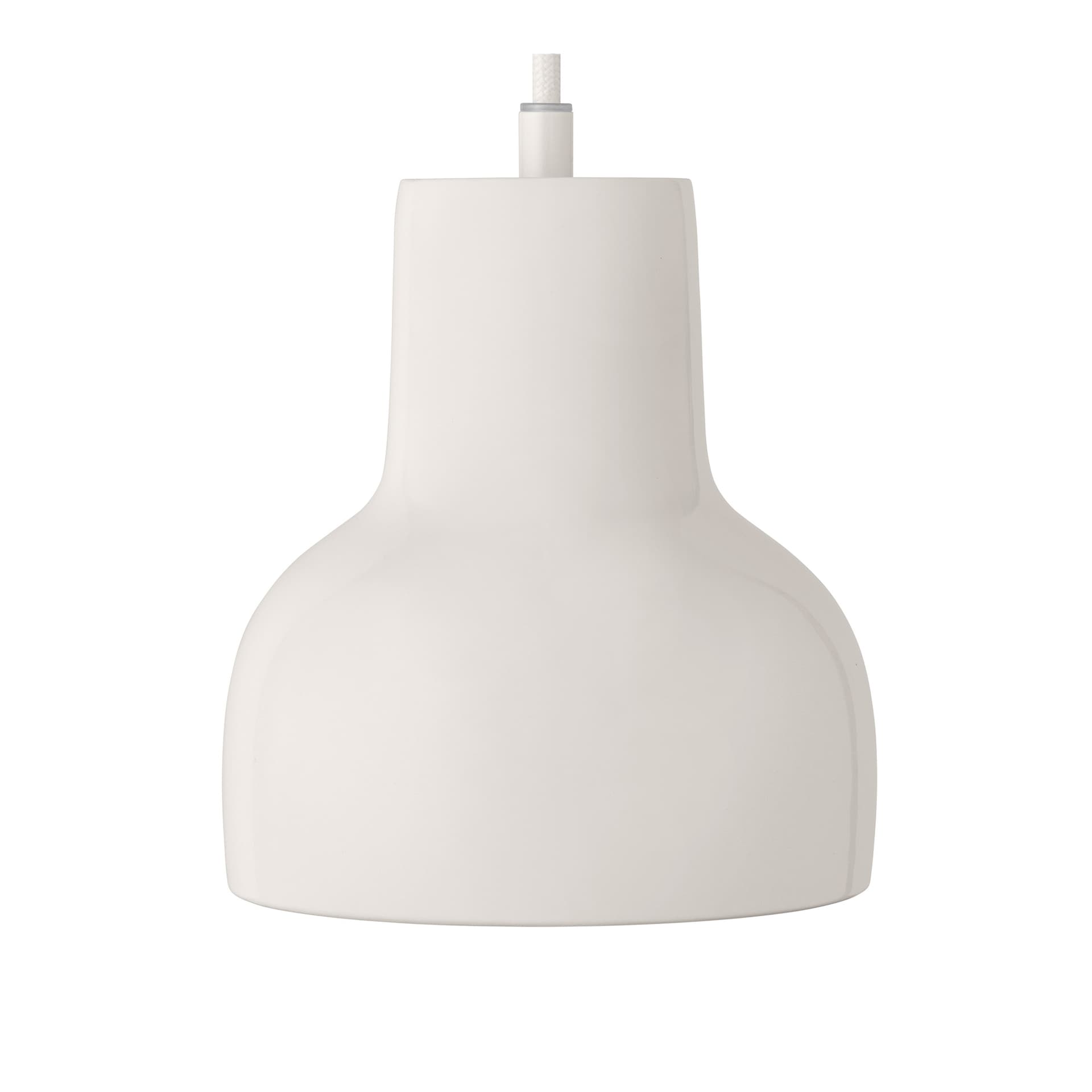 Carl Hansen - Porcelight D140, White Metal - Pendellamper - Erik Magnussen - Hvit - Porselen