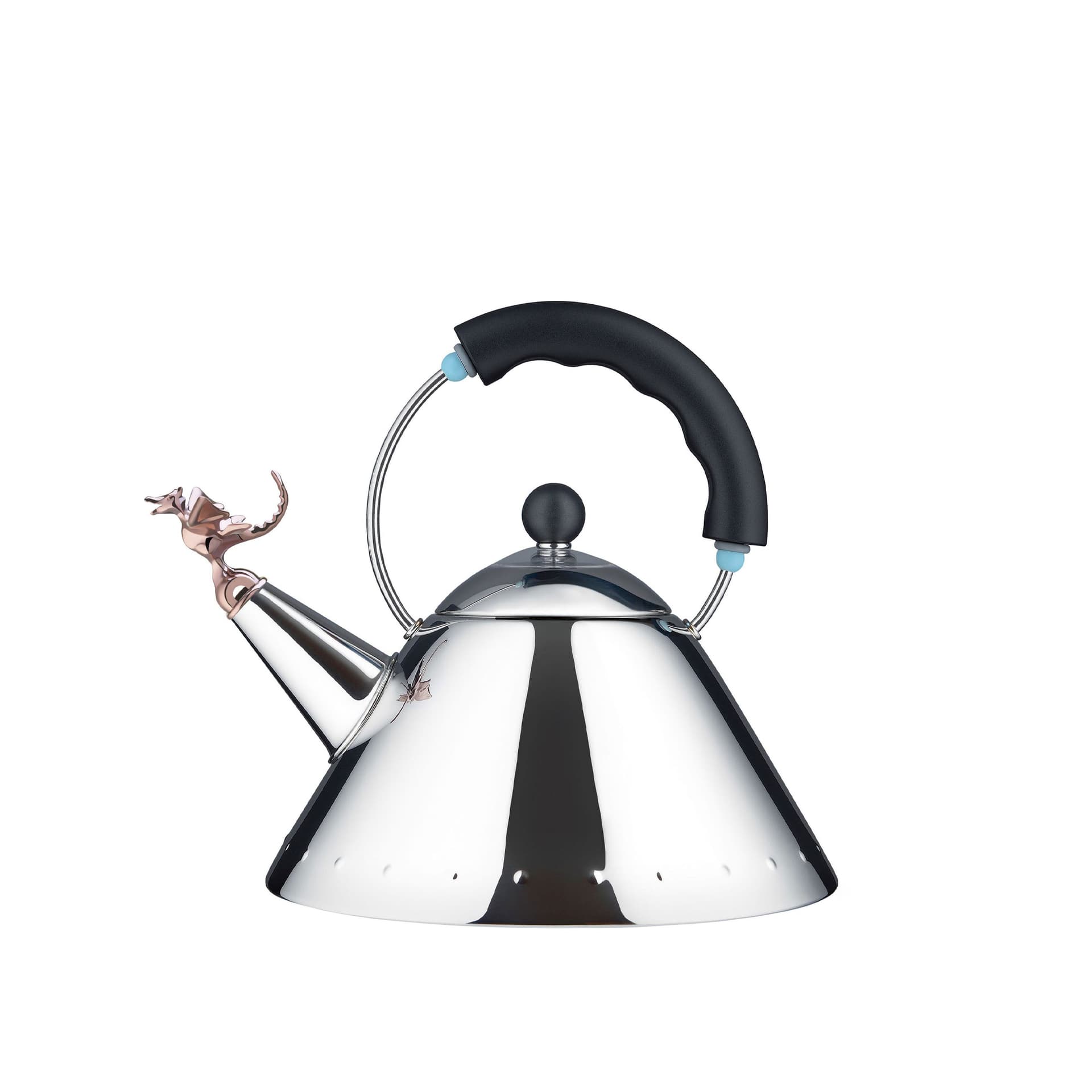 Alessi - 9093 Tea Rex Smock - Vannkokere - Michael Graves - Sølv