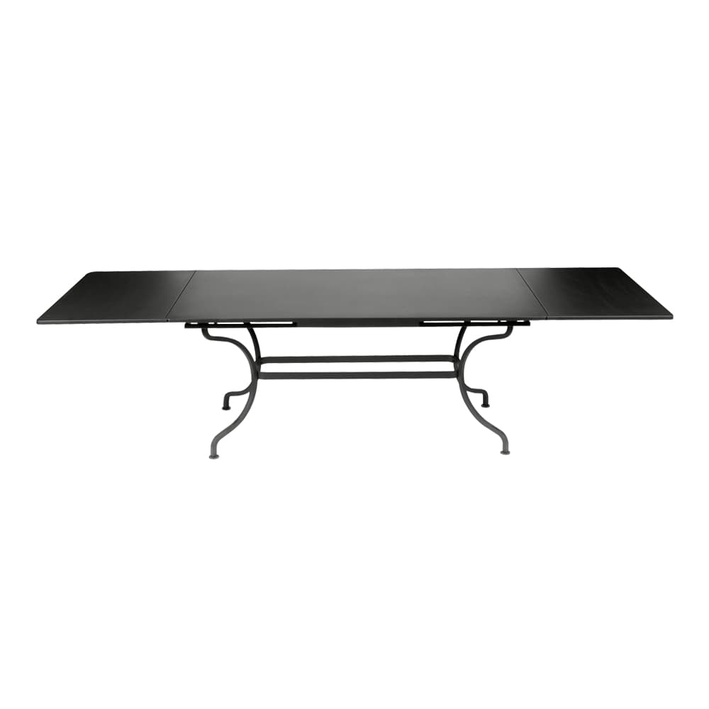 Fermob Romane bord inkl. ileggsplater 2x50 cm Liquorice