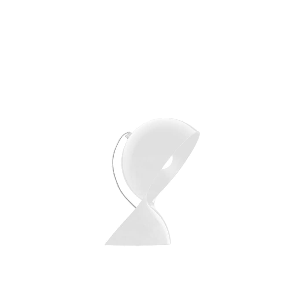 Dalú Bordlampe White Dalù Artemide - Stue - Design - Plast - Med skjerm