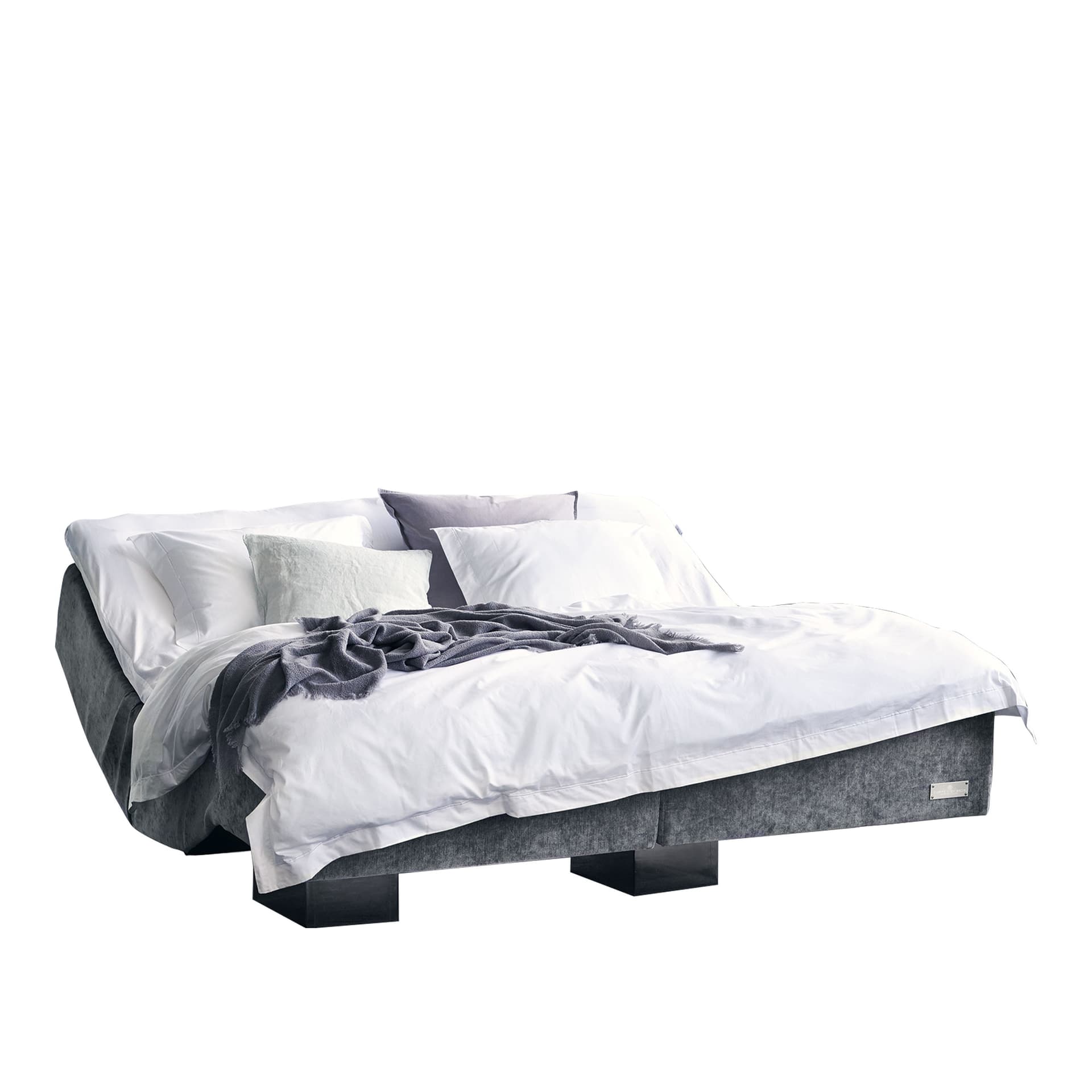 Carpe Diem Beds - Vindö Incl. Carpet Medium Grey 90X210 SO, E16 RO Asuri Cashew, Prestige - Senger - Beige