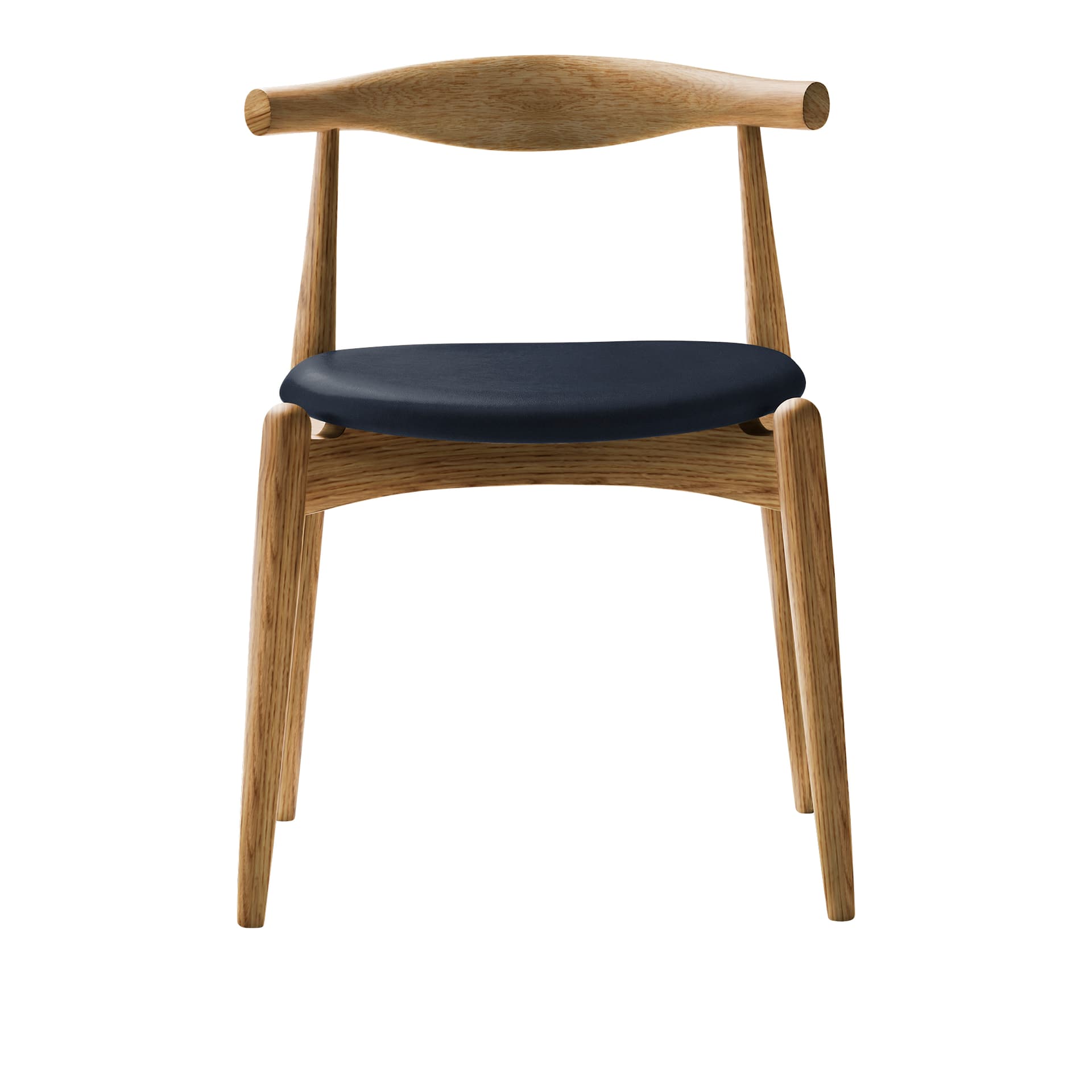 Carl Hansen - CH20, Oljad Ek, Lädergrupp B Thor - 350 - Spisestoler - Hans J. Wegner - Tre farget - Tre