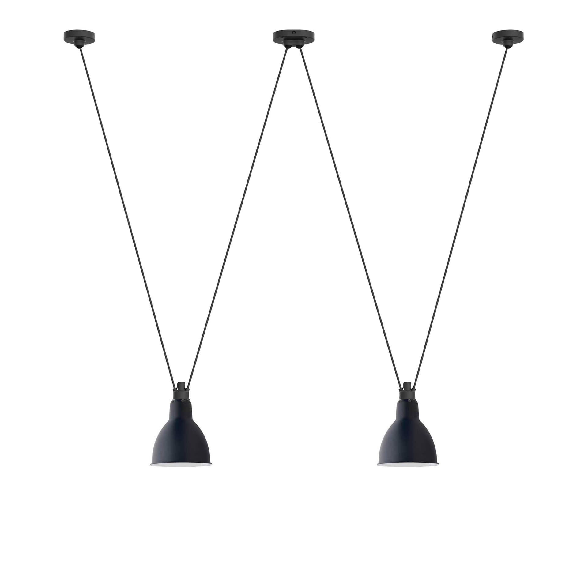 DCWéditions - Les Acrobates De Gras 324 L Round Blue - Pendellamper - Bernard-Albin Gras - Blå