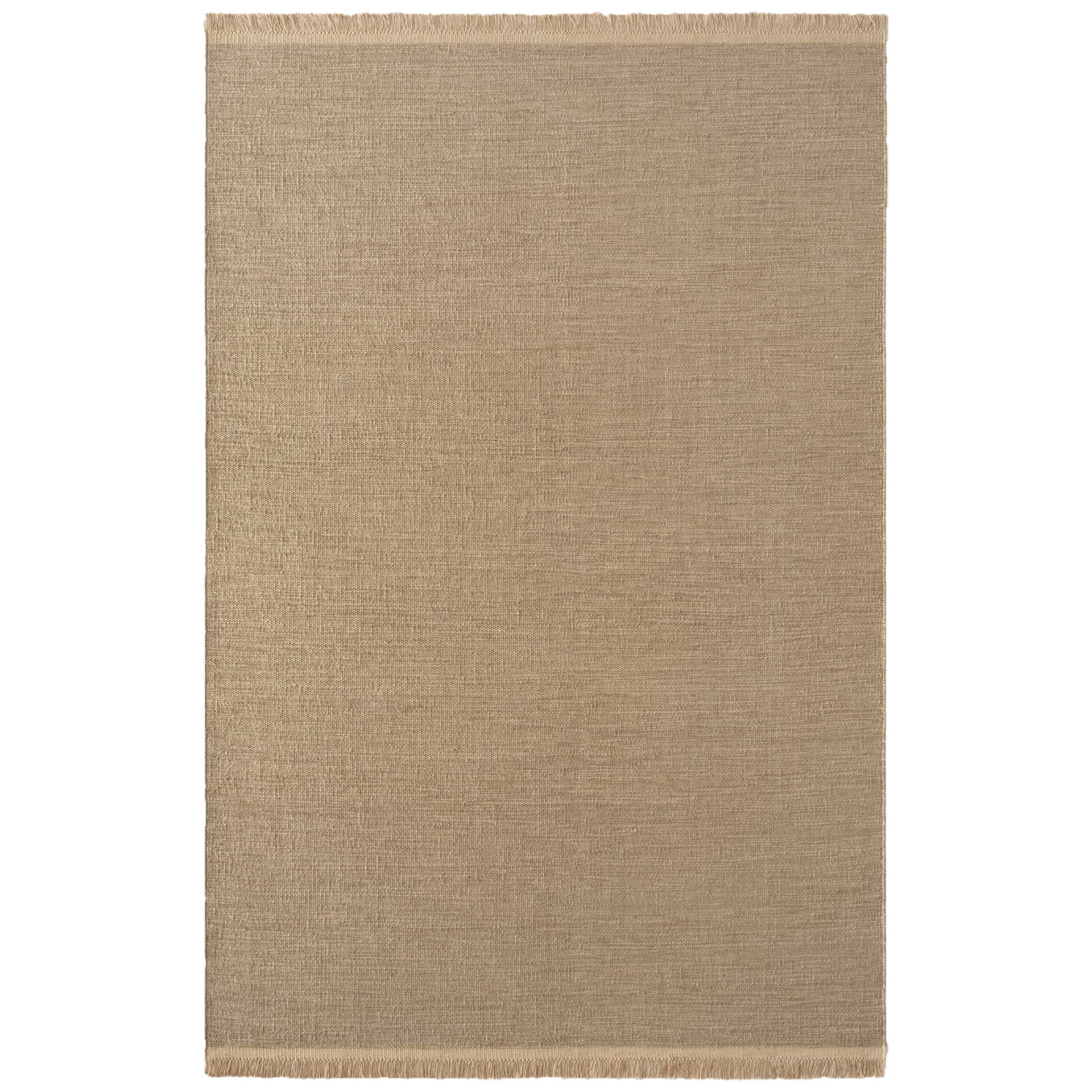 Nordic Knots - Desert Earth 75 x 250 cm - Ensfargede tepper - Ull/Jute