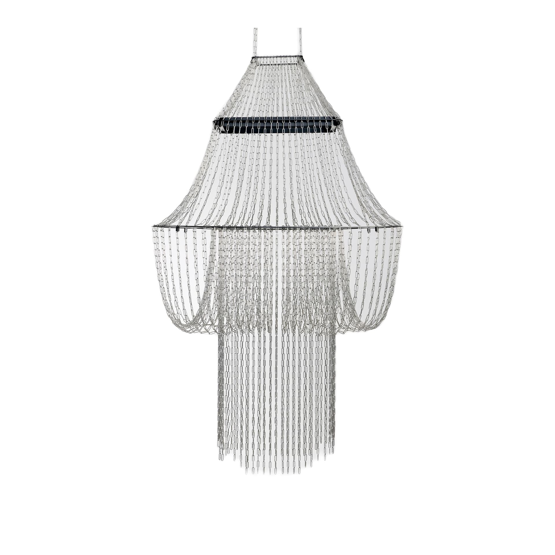 DCW - Lampe C Pendel Black/Stainless Steel