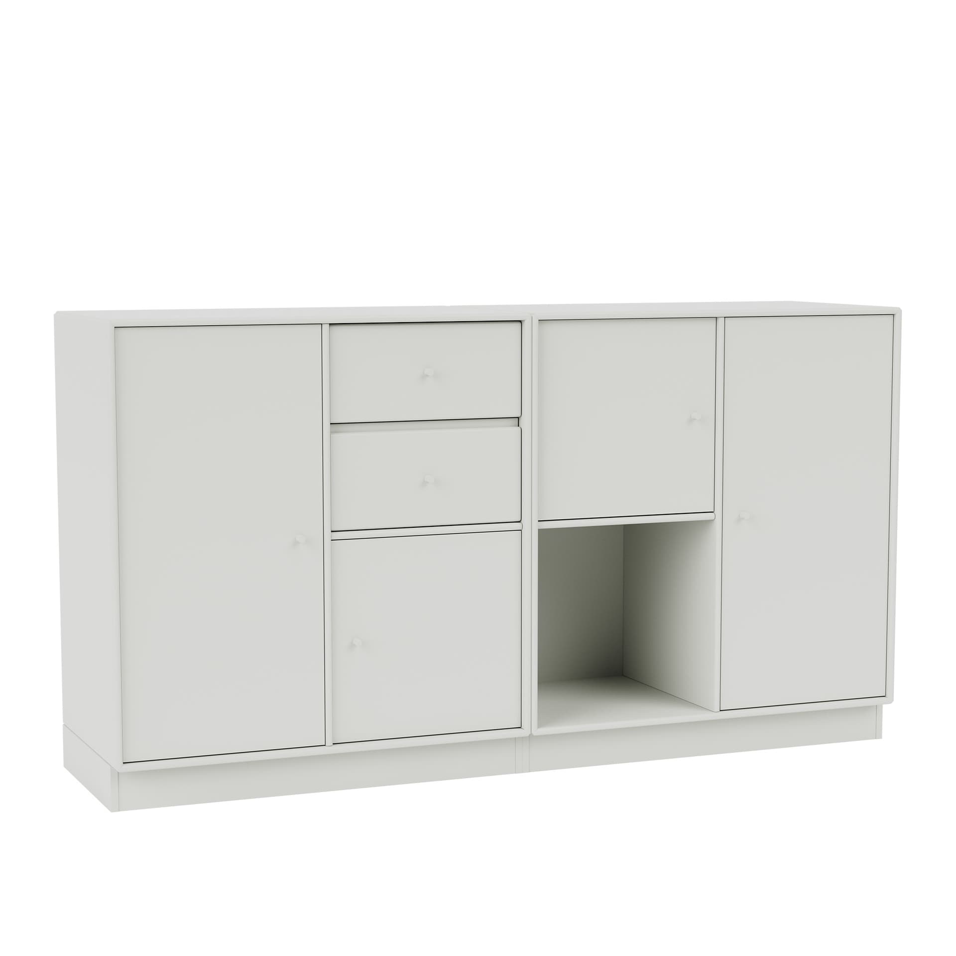 Montana - Couple Sideboard, Plinth H7 cm - Nordic - Sideboards - Peter J. Lassen - Grå