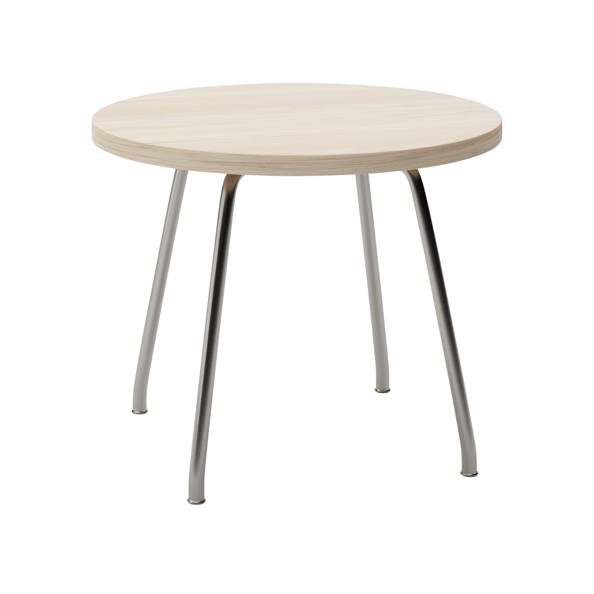 Carl Hansen - CH415, Tvålad Ek, Rostfritt stål - Småbord & sidebord - Hans J. Wegner - Tre farget - Metall/Tre