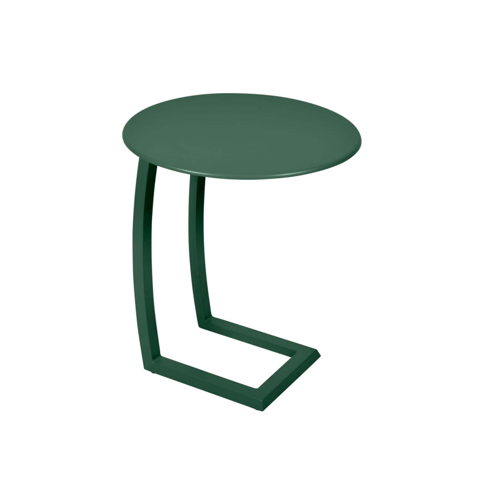 Fermob - Alizé Offset Low Table Cedar Green - Utendørs småbord & sidebord - Pascal Mourgue - Grønn - Metall