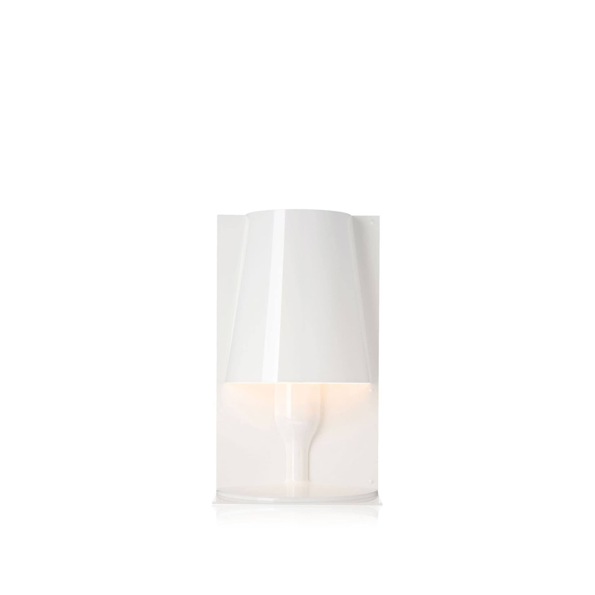 Kartell - Take Table Lamp 9050, Matt White, Incl. LED 3,6W E14 - Bordlamper - Ferruccio Laviani - Hvit