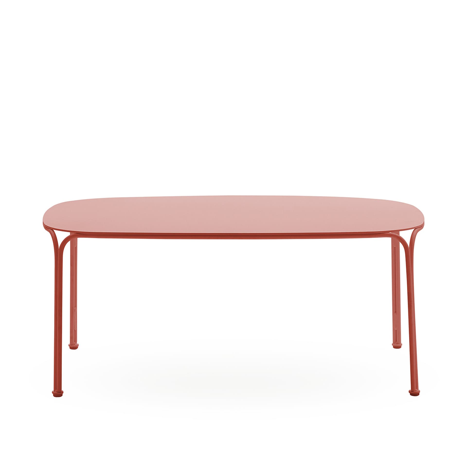 Kartell - Hiray Side Table H38 Rust - Utendørs småbord & sidebord - Ludovica + Roberto Palomba - Brun - Metall