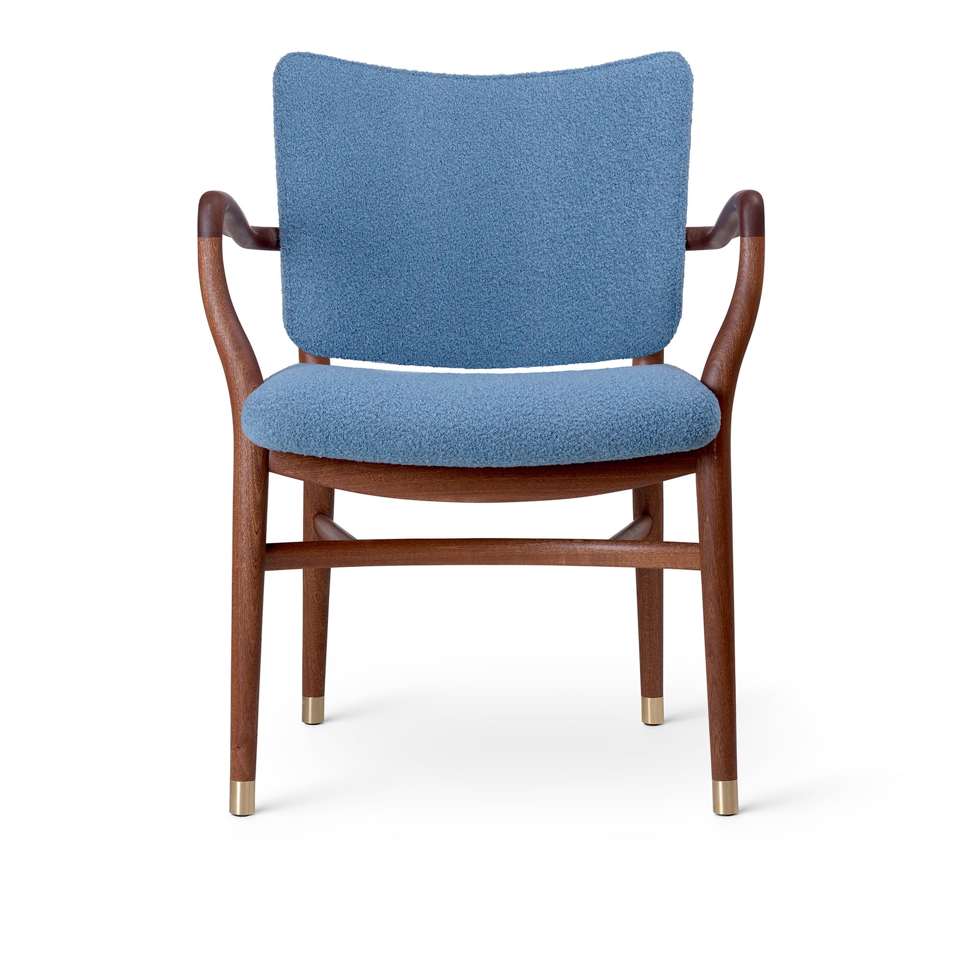 Carl Hansen - VLA61 Armchair Mahogany Oil Baru 0740 - Spisestoler - Vilhelm Lauritzen - Tre farget - Tre