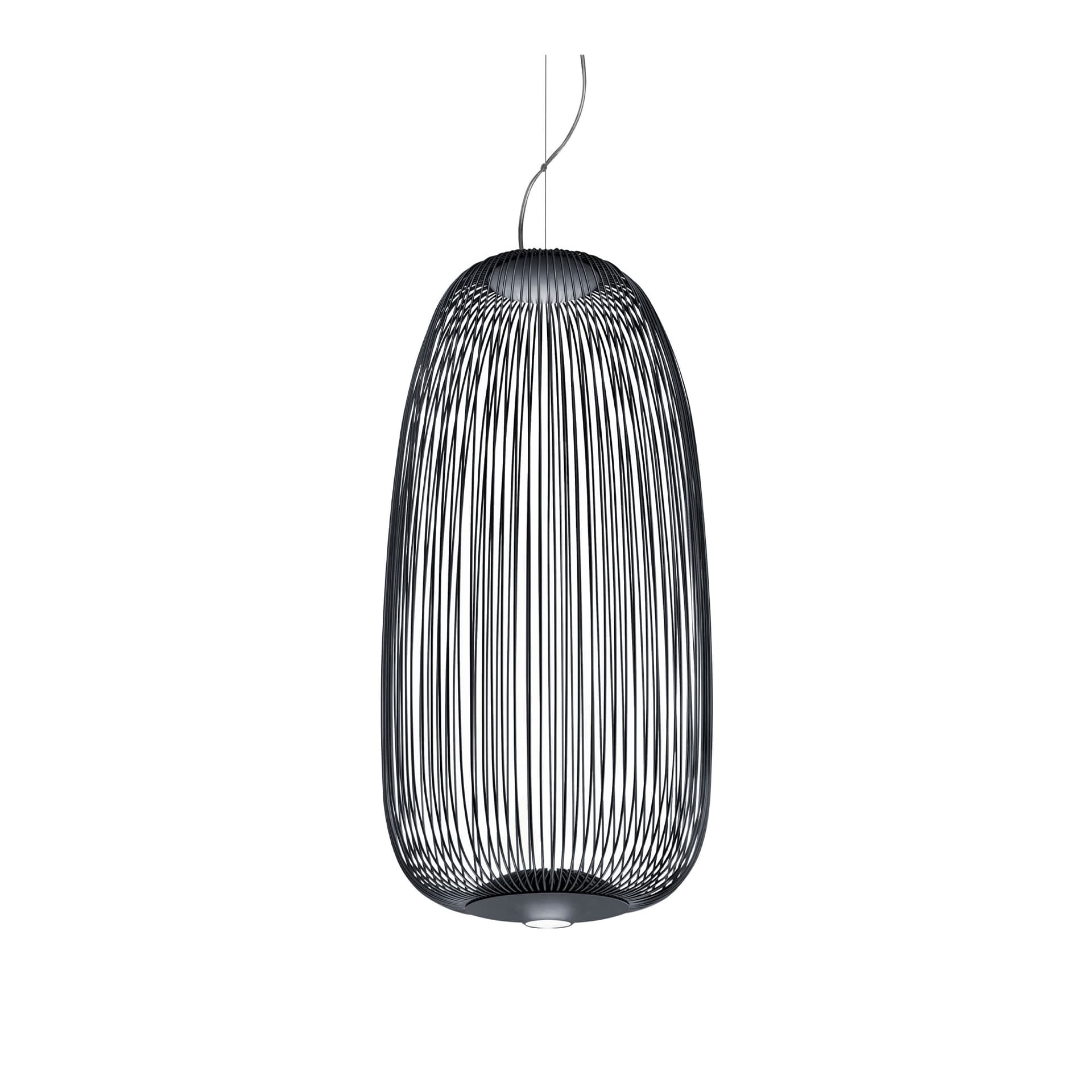 Foscarini - Spokes 1 LED Pendel Dimmbar Grafitt
