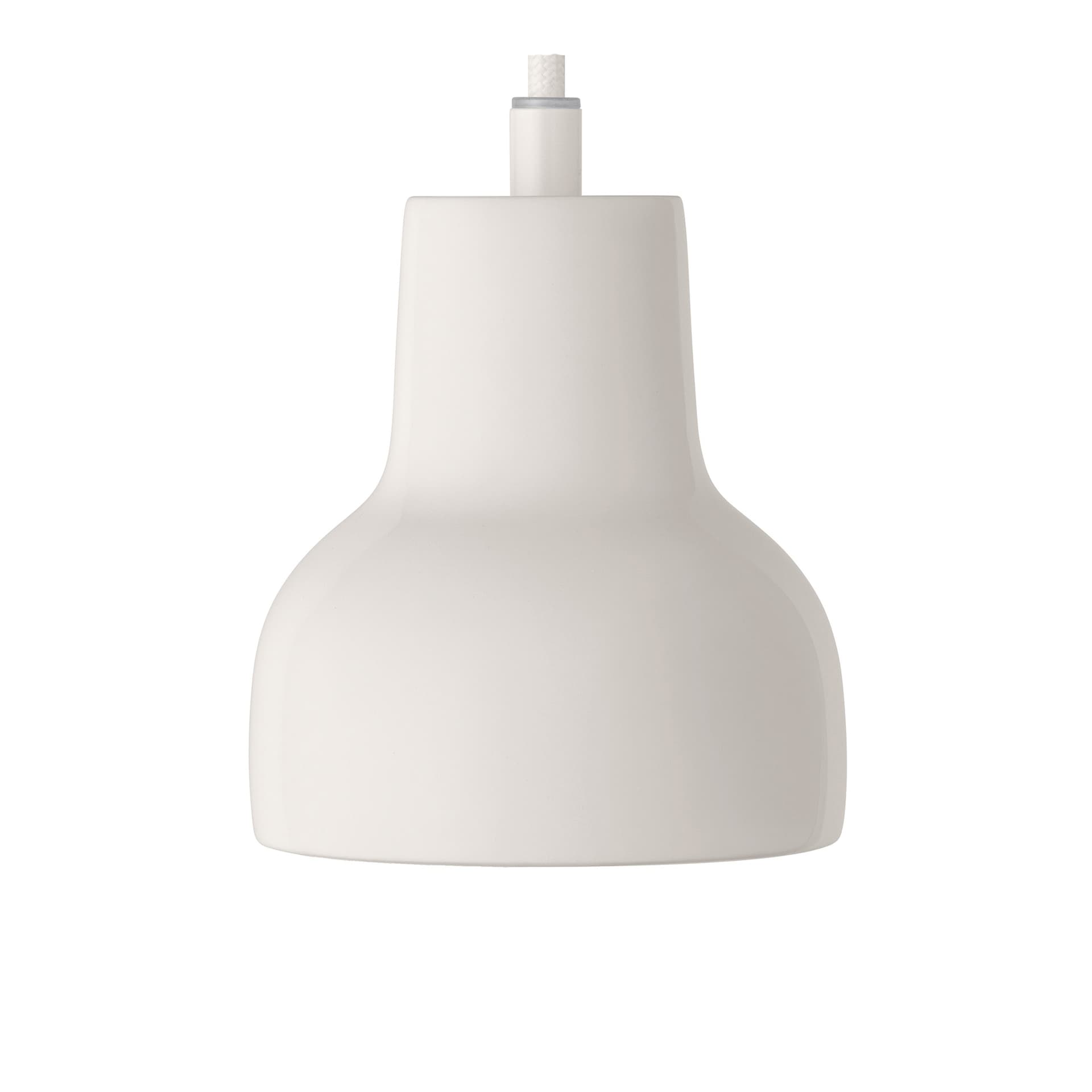 Carl Hansen - Porcelight D110, White Metal - Pendellamper - Erik Magnussen - Hvit - Porselen