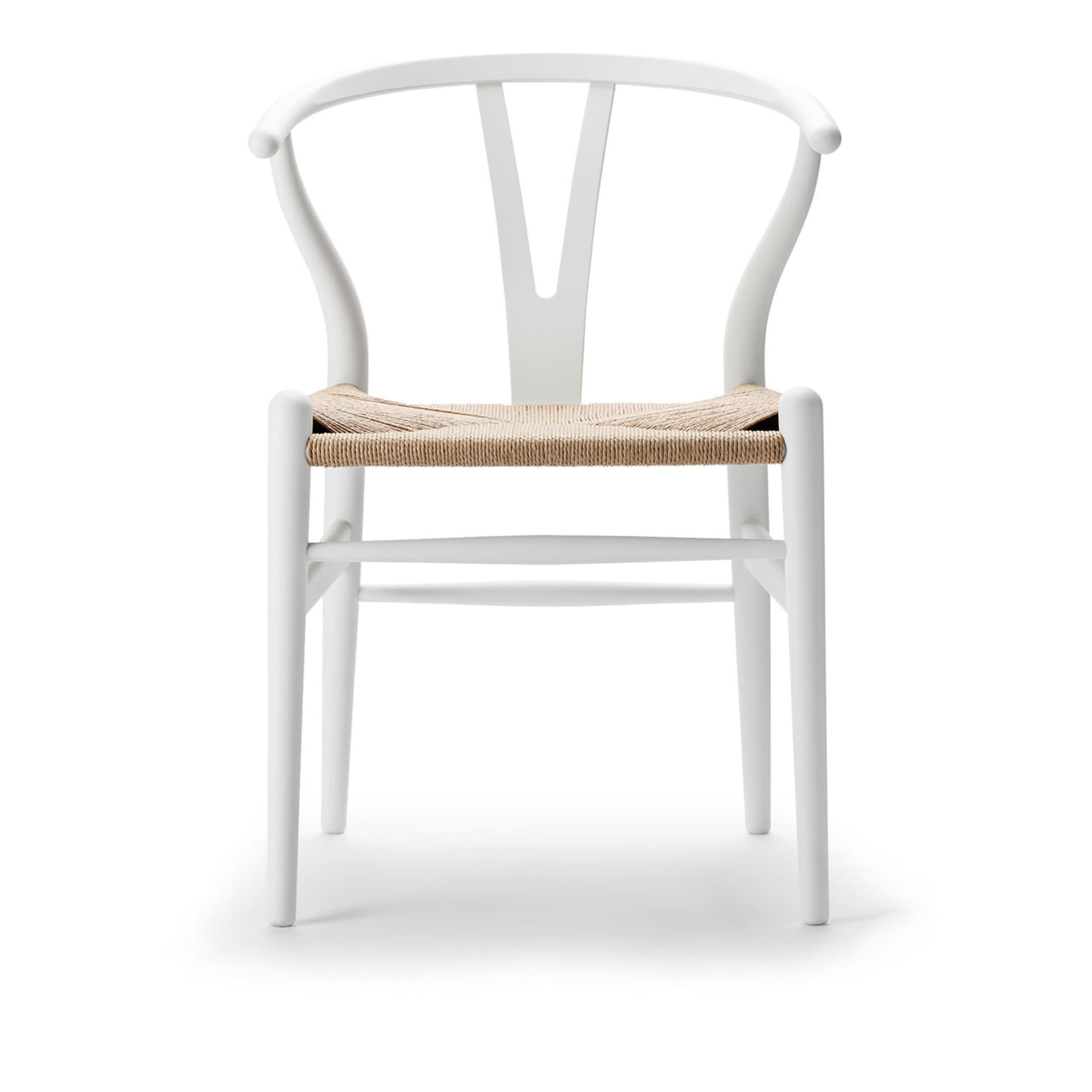 Carl Hansen - CH24 Y-Stolen Soft Edition Soft White - Spisestoler - Hans J. Wegner - Hvit