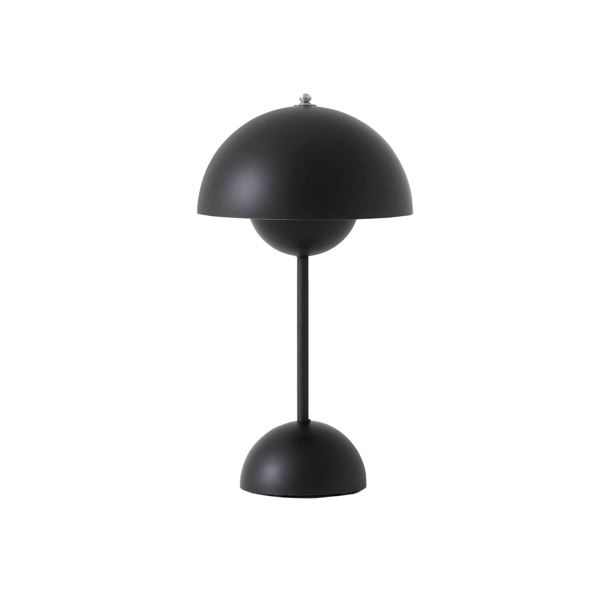 &Tradition - Flowerpot VP9 - Matt Black - Bærbare lamper - Verner Panton - Svart