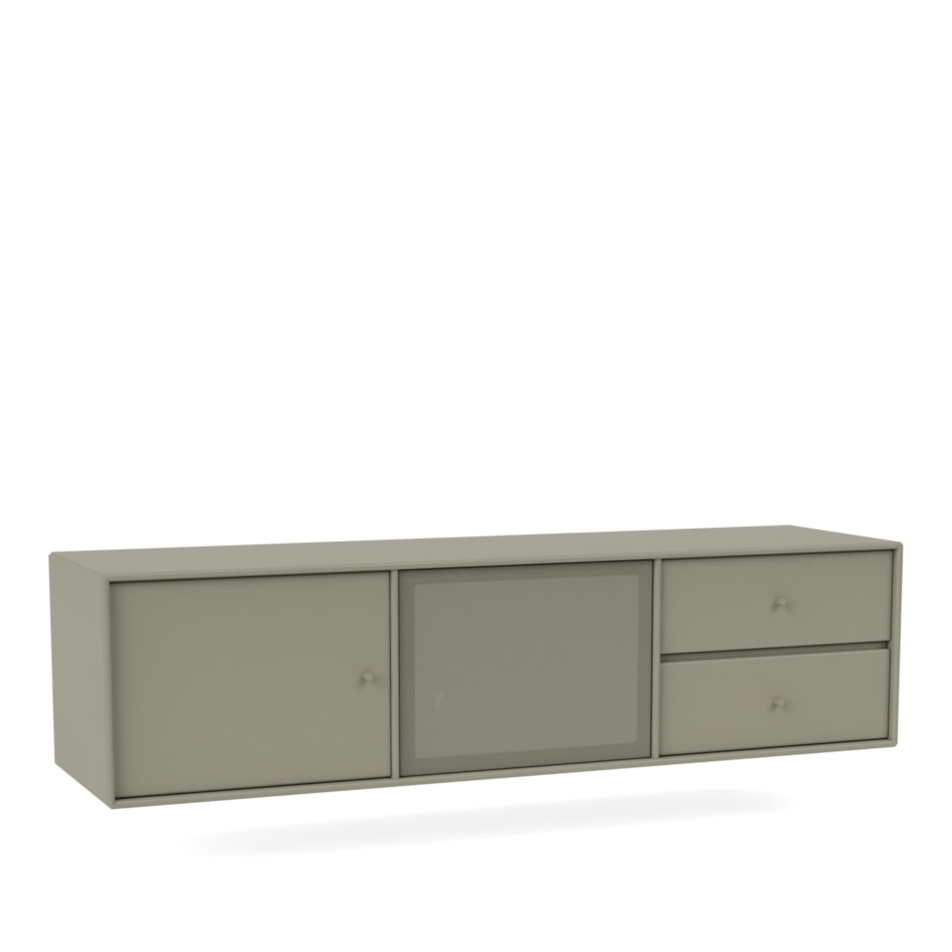 Montana - Octave Vi TV Bench 144-Fennel 04 Suspension Rails - TV-benker - Peter J. Lassen - Grønn - Tre